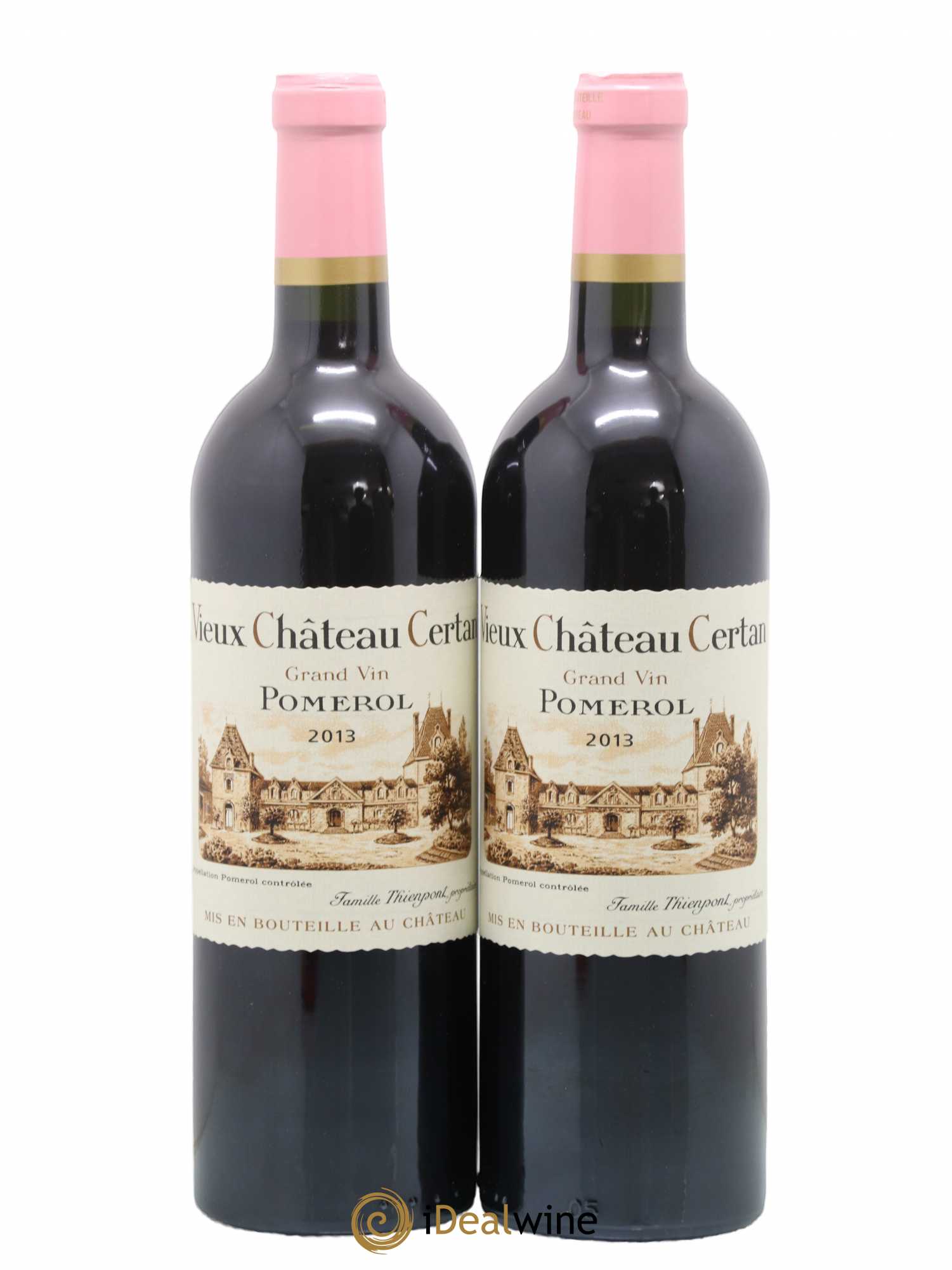 Vieux Château Certan 2013 - Lot de 2 bouteilles - 0