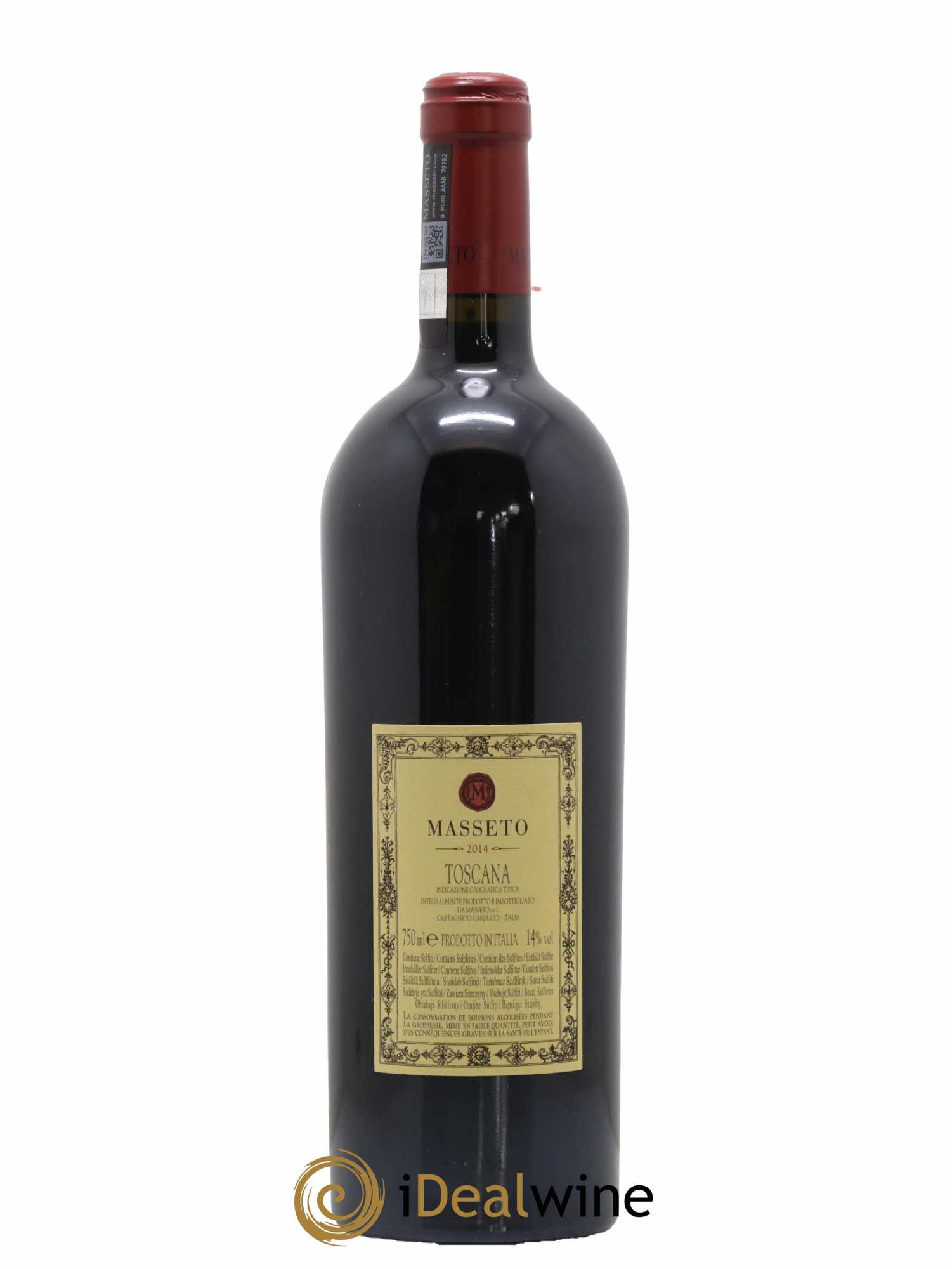 Toscana IGT Tenuta Dell'Ornellaia Masseto Frescobaldi 2014 - Lotto di 1 bottiglia - 1