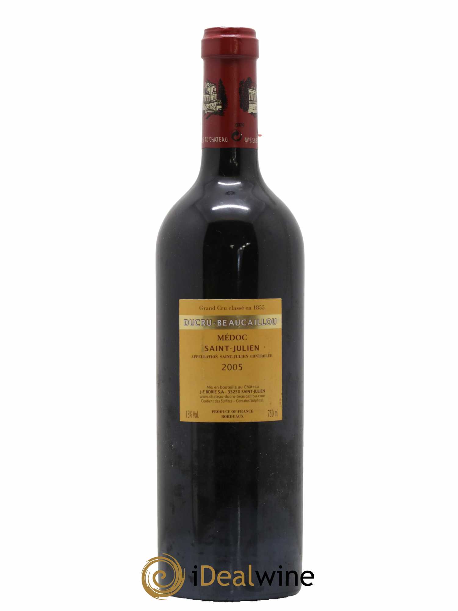 Château Ducru Beaucaillou 2ème Grand Cru Classé 2005 - Lot de 1 bouteille - 1