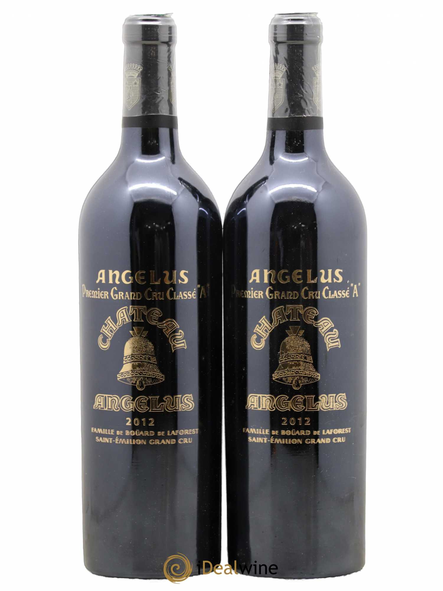 Château Angélus 1er Grand Cru Classé A 2012 - Lot de 2 bouteilles - 0
