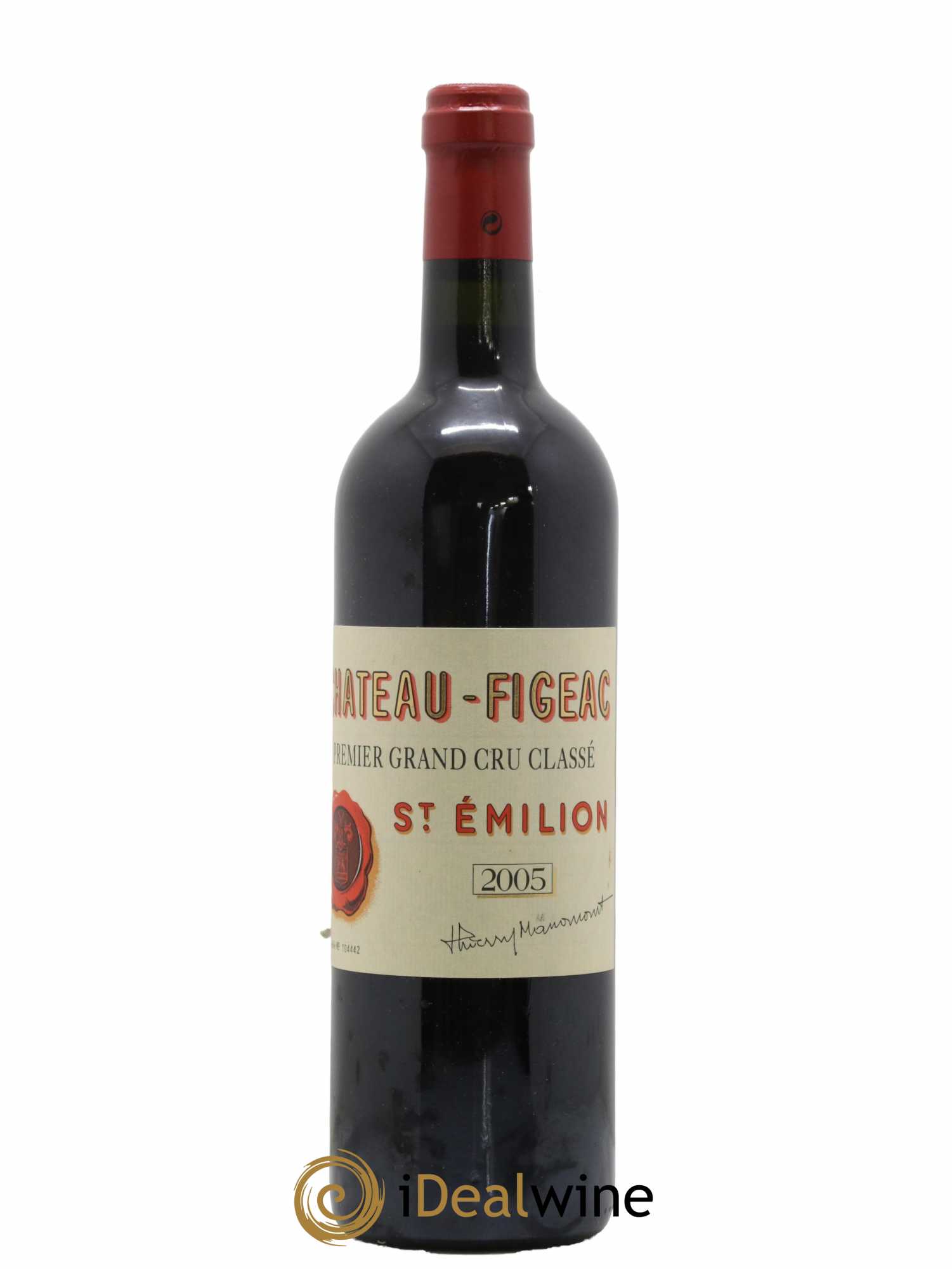 Château Figeac 1er Grand Cru Classé A 2005 - Lot de 1 bouteille - 0