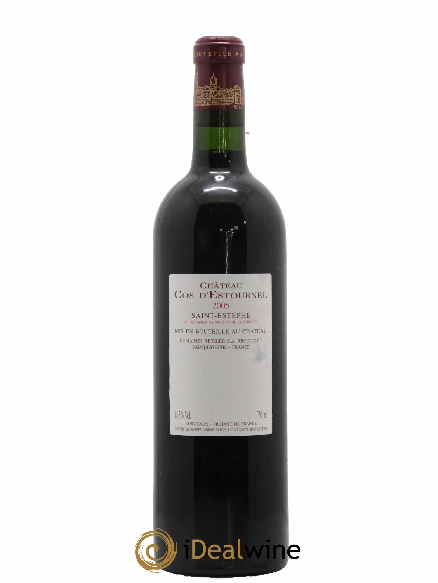 Cos d'Estournel 2ème Grand Cru Classé 2005 - Lot de 1 bouteille - 1