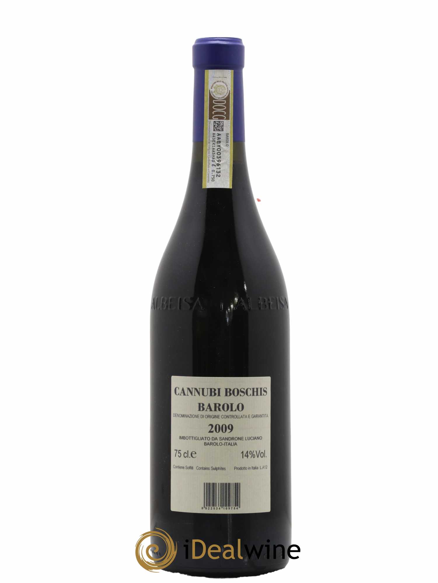 Barolo DOCG Aleste (anciennement Cannubi Boschis) Luciano Sandrone 2009 - Posten von 1 Flasche - 1