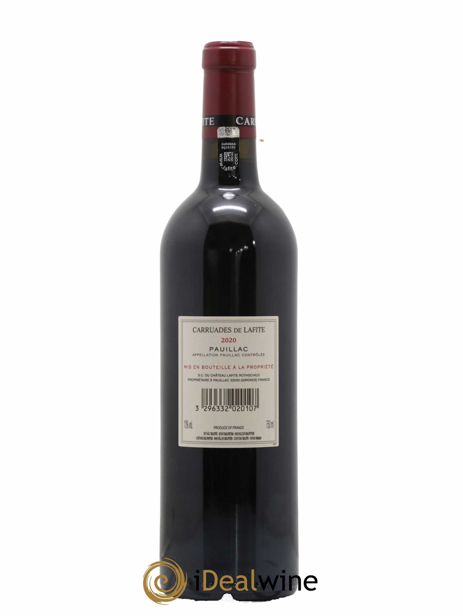 Carruades de Lafite Rothschild Second Vin 2020 - Lot de 1 bouteille - 1