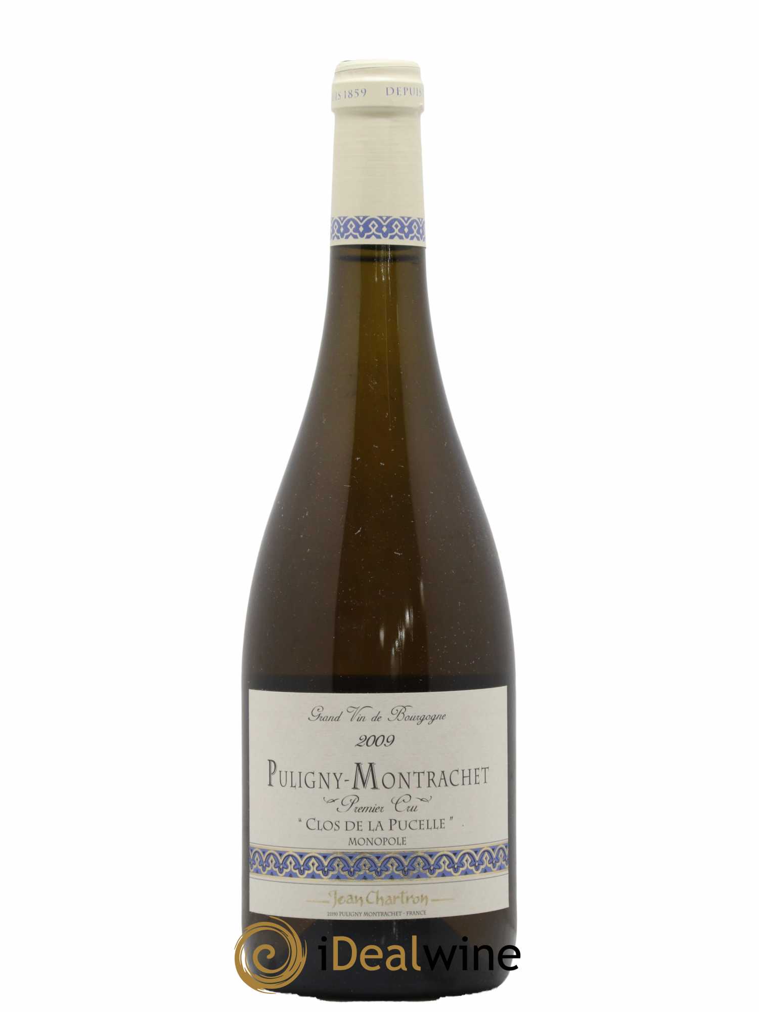Puligny-Montrachet 1er Cru Clos de la Pucelle Jean Chartron (Domaine) 2009 - Lot de 1 bouteille - 0