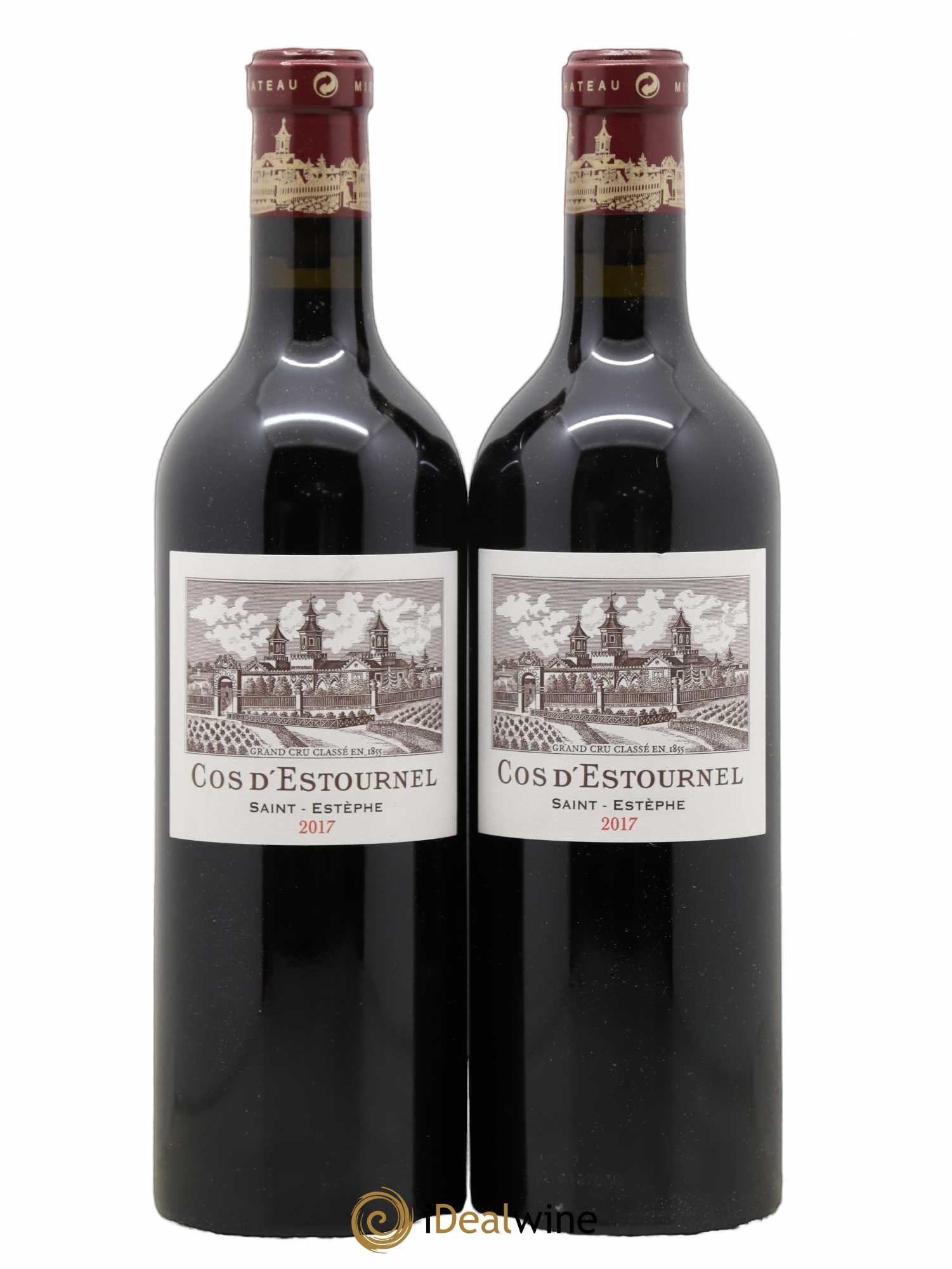 Cos d'Estournel 2ème Grand Cru Classé 2017 - Lot de 2 bouteilles - 0