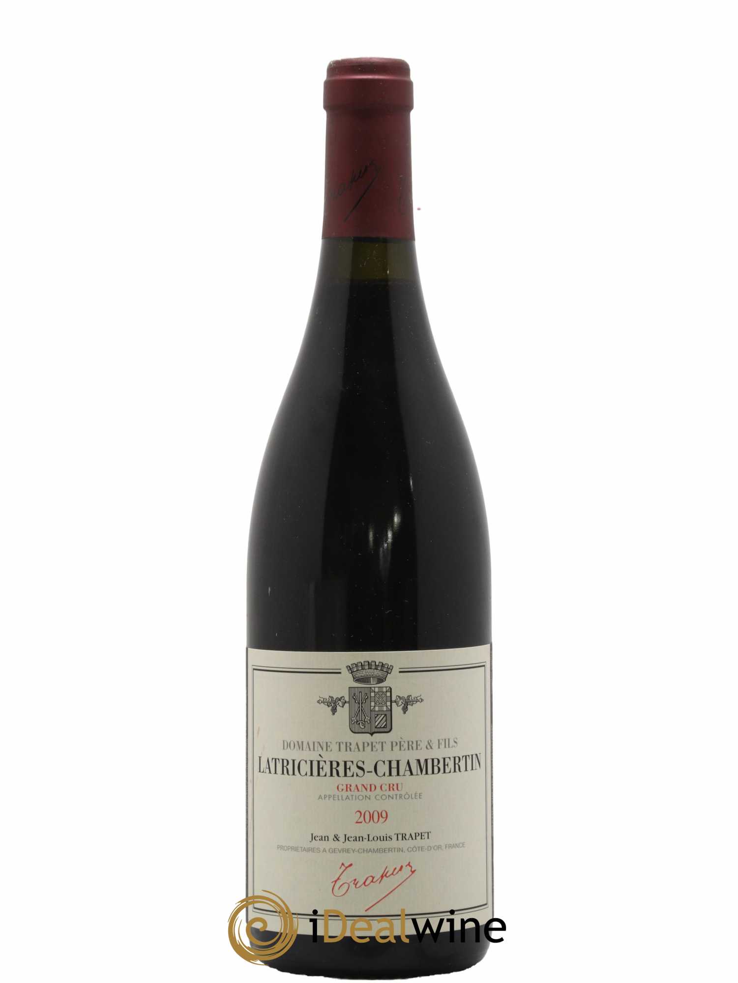 Latricières-Chambertin Grand Cru Domaine Trapet 2009 - Lot de 1 bouteille - 0