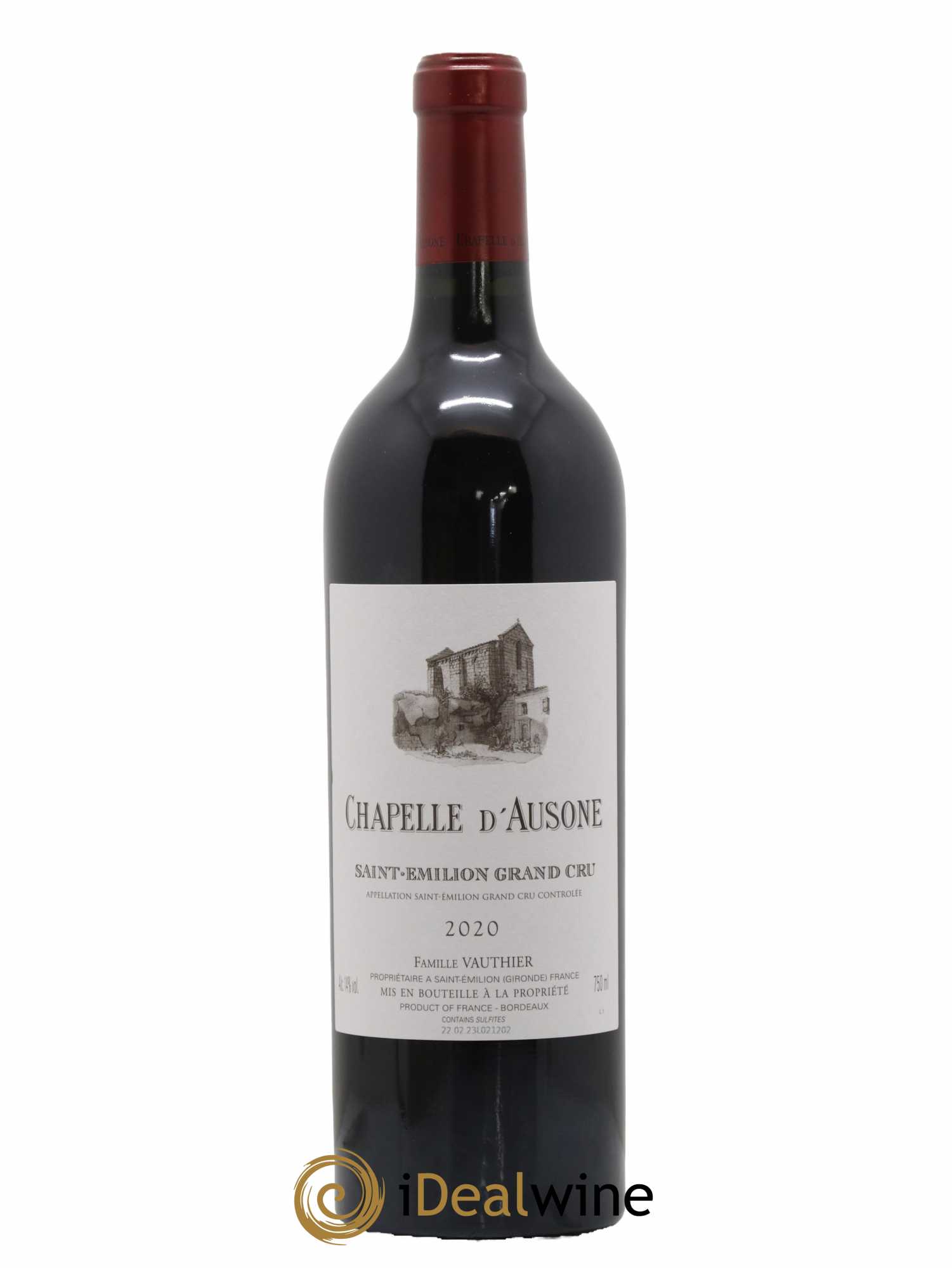 Chapelle d'Ausone Second Vin 2020 - Lot de 1 bouteille - 0