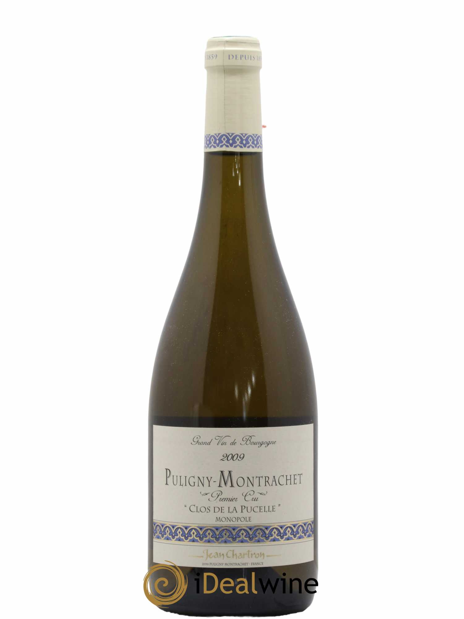 Puligny-Montrachet 1er Cru Clos de la Pucelle Jean Chartron (Domaine) 2009 - Lot de 1 bouteille - 0