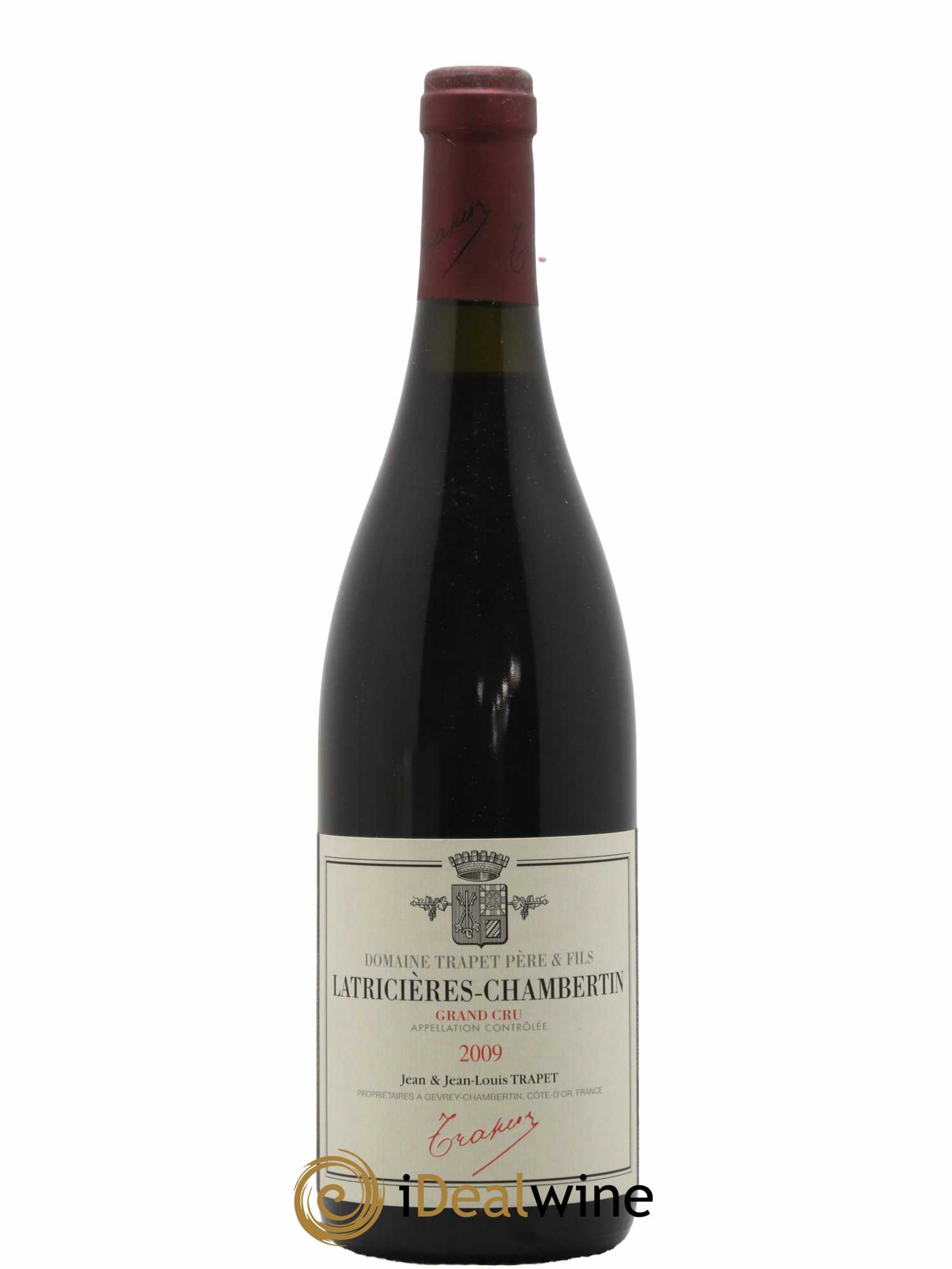 Latricières-Chambertin Grand Cru Domaine Trapet 2009 - Lot de 1 bouteille - 0