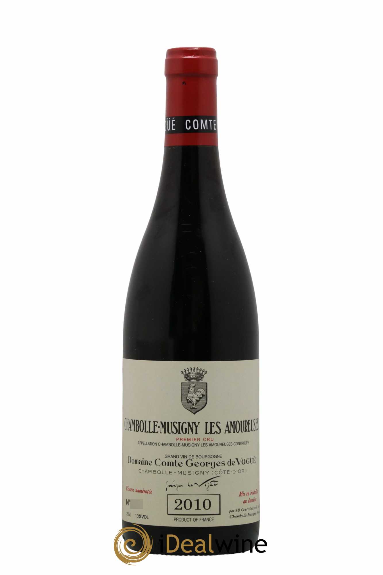 Chambolle-Musigny 1er Cru Les Amoureuses Comte Georges de Vogüé 2010 - Lot de 1 bouteille - 0