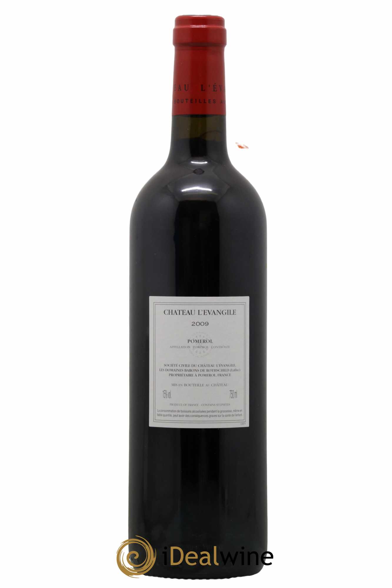 Château l' Évangile 2009 - Lot de 1 bouteille - 1