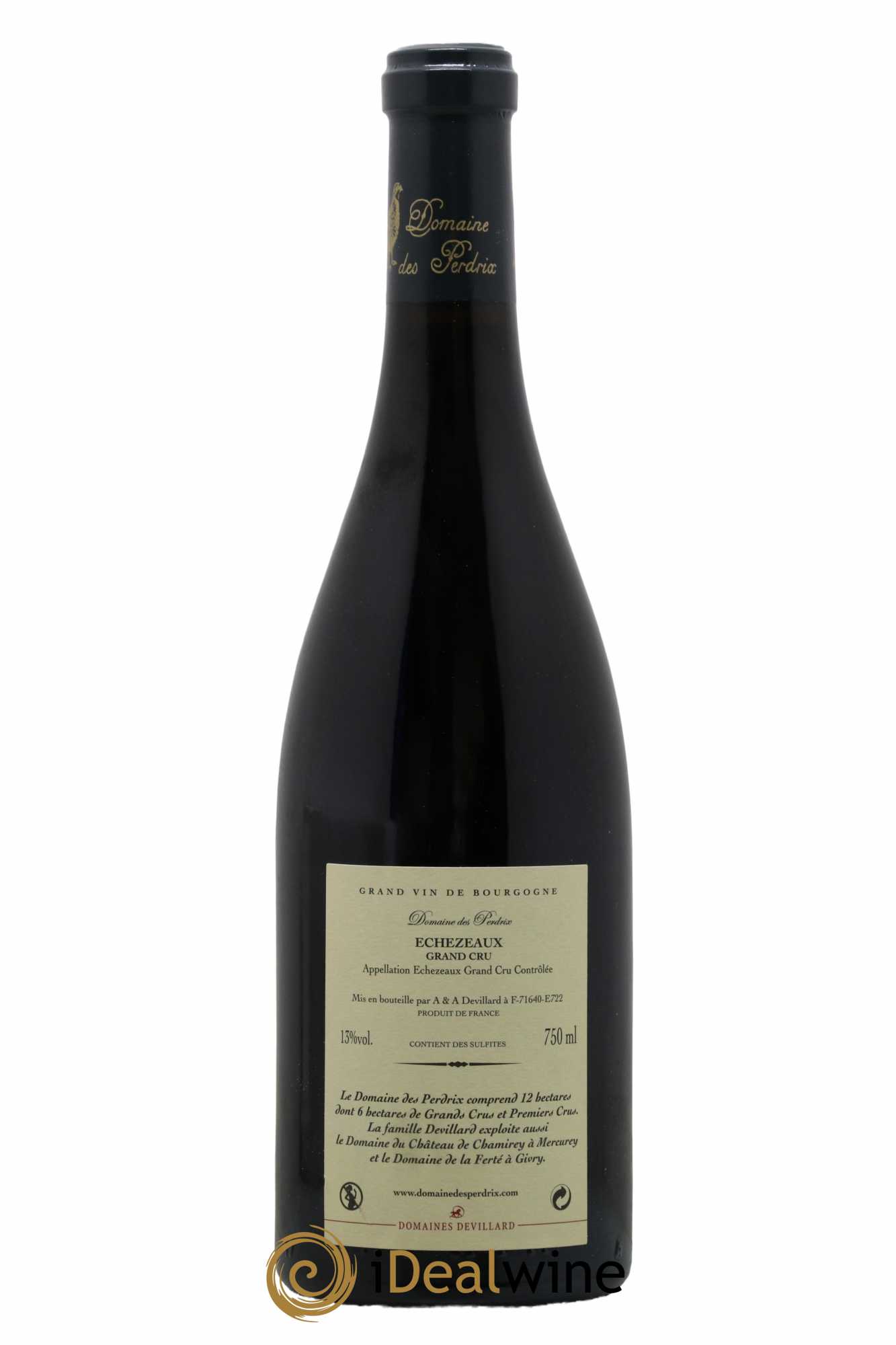 Echezeaux Grand Cru Perdrix (Domaine des) 2010 - Lot de 1 bouteille - 1