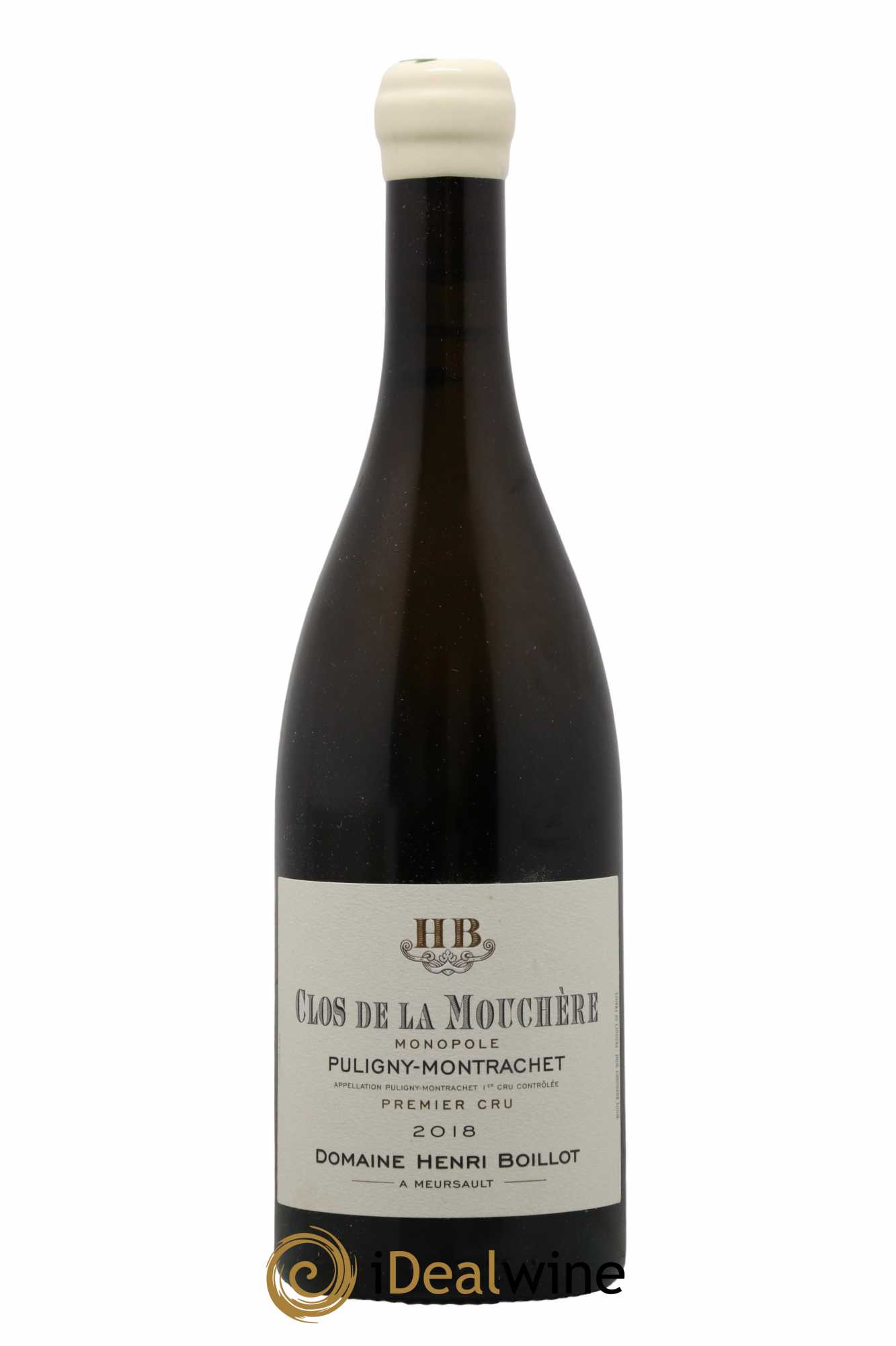 Puligny-Montrachet 1er Cru Clos de la Mouchère Henri Boillot (Domaine) 2018 - Lot de 1 bouteille - 0