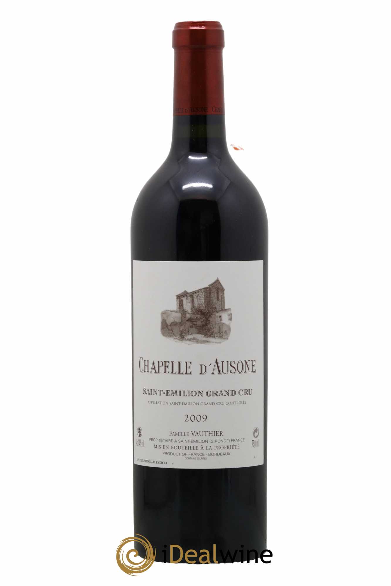 Chapelle d'Ausone Second Vin 2009 - Lot of 1 bottle - 0