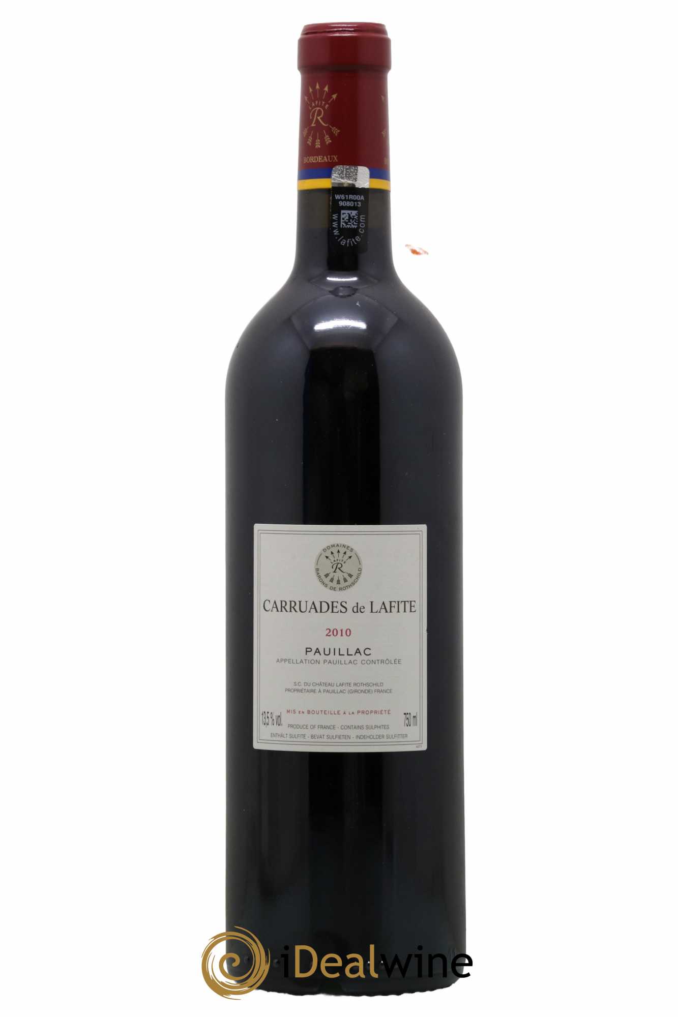 Carruades de Lafite Rothschild Second Vin 2010 - Lot de 1 bouteille - 1
