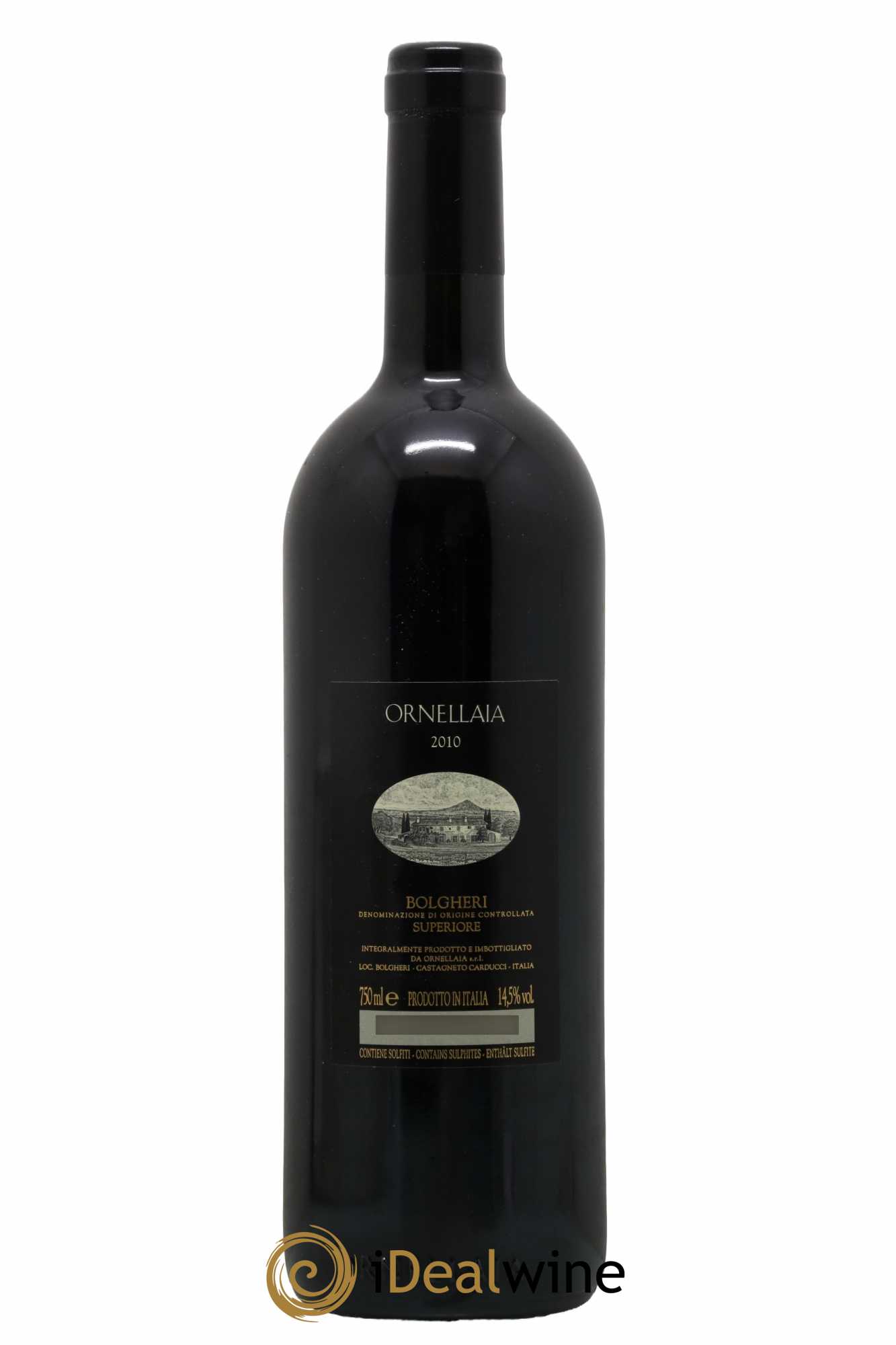 Bolgheri DOC Superiore Ornellaia Tenuta Dell'Ornellaia - Frescobaldi 2010 - Lot of 1 bottle - 1