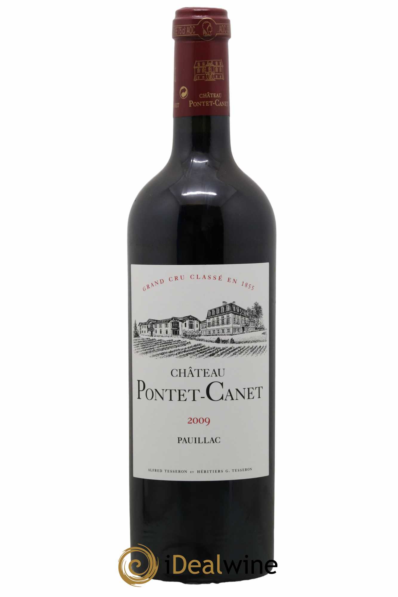 Château Pontet Canet 5ème Grand Cru Classé 2009 - Lot de 1 bouteille - 0