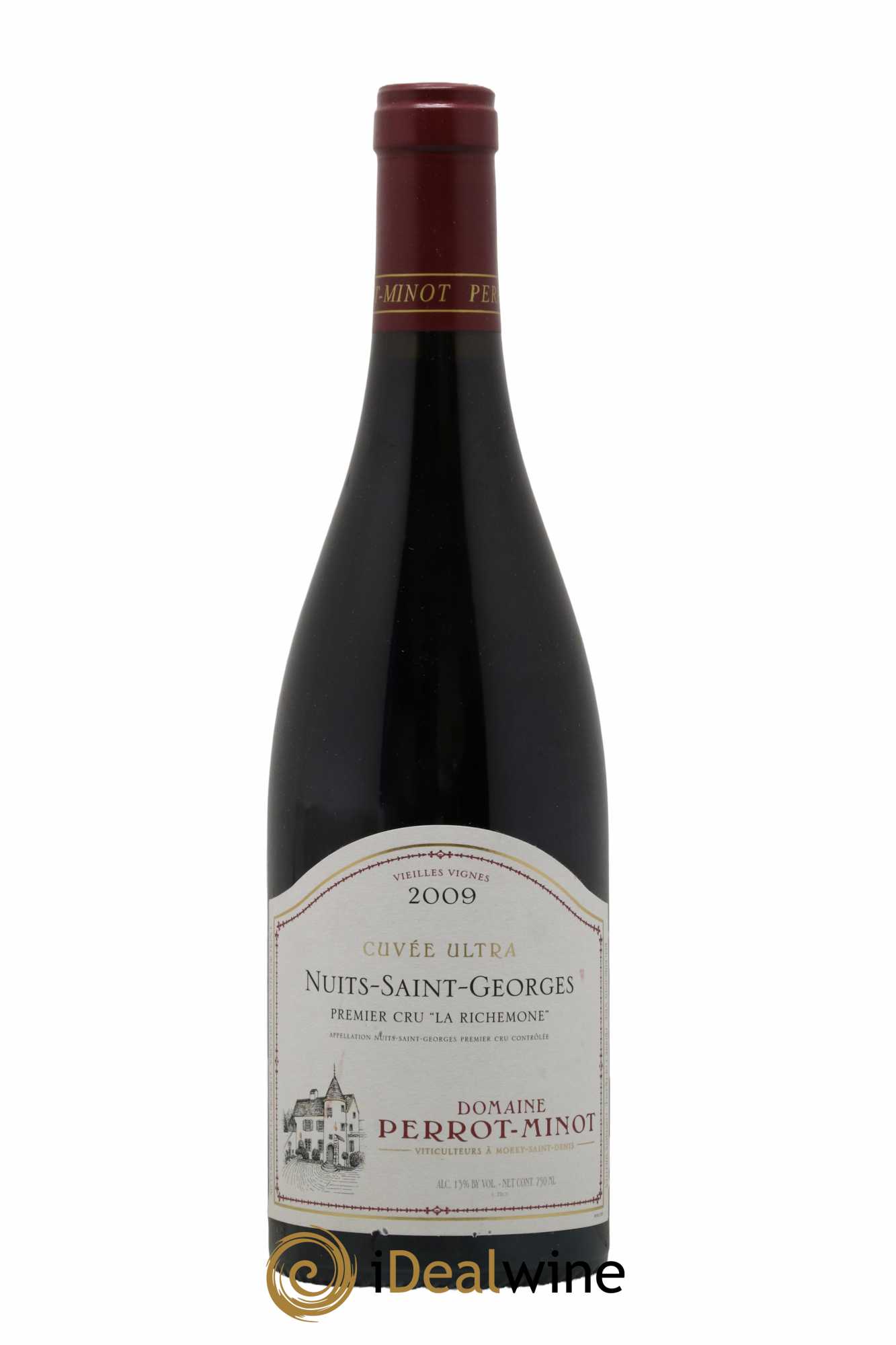 Nuits-Saint-Georges 1er Cru La Richemone Cuvée Ultra Vieilles Vignes Perrot-Minot 2009 - Lot de 1 bouteille - 0
