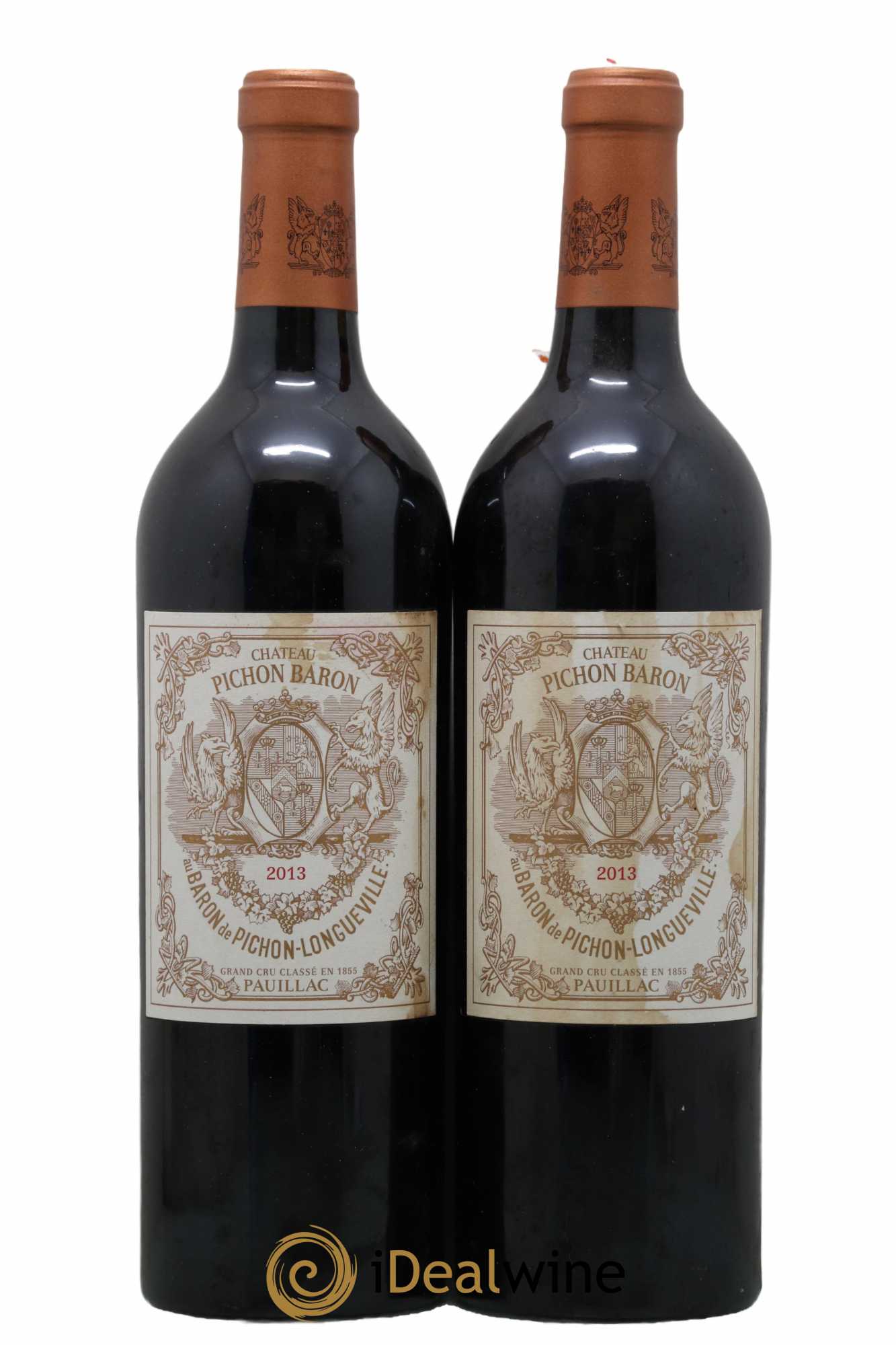 Pichon Longueville Baron 2ème Grand Cru Classé 2013 - Lot de 2 bouteilles - 0