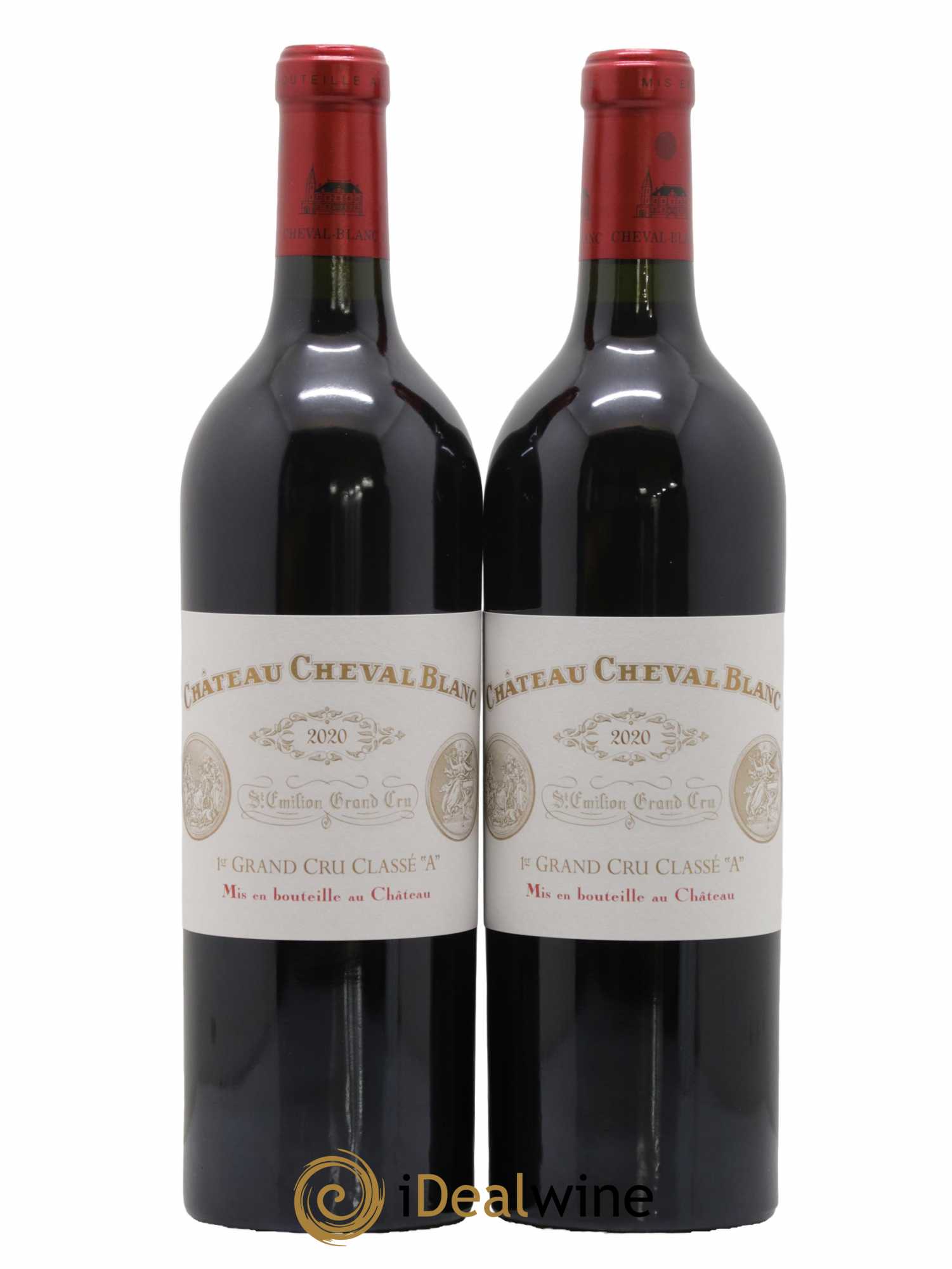 Château Cheval Blanc 1er Grand Cru Classé A 2020 - Lot de 2 bouteilles - 0