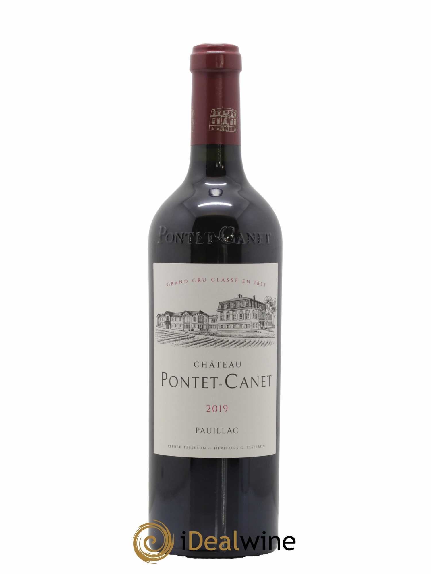 Château Pontet Canet 5ème Grand Cru Classé 2019 - Lot de 1 bouteille - 0
