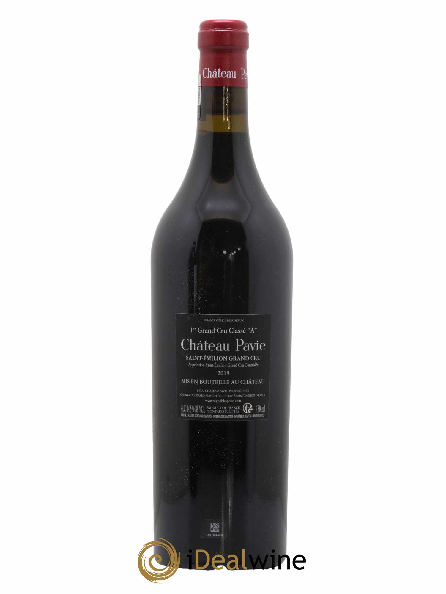 Château Pavie 1er Grand Cru Classé A 2019 - Lot de 1 bouteille - 1
