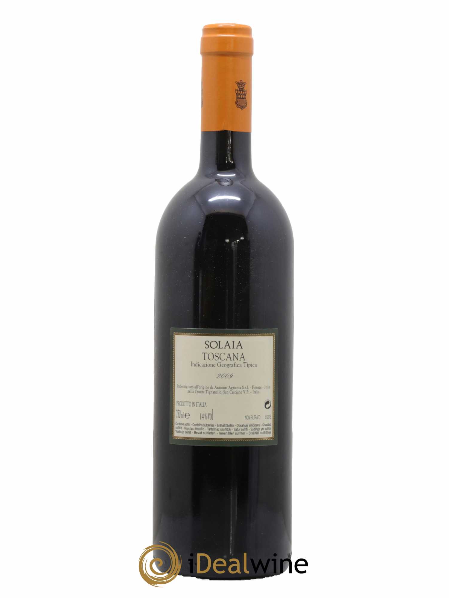 Toscana IGT Solaia Tenuta Tignanello - Marchesi Antinori 2009 - Posten von 1 Flasche - 1