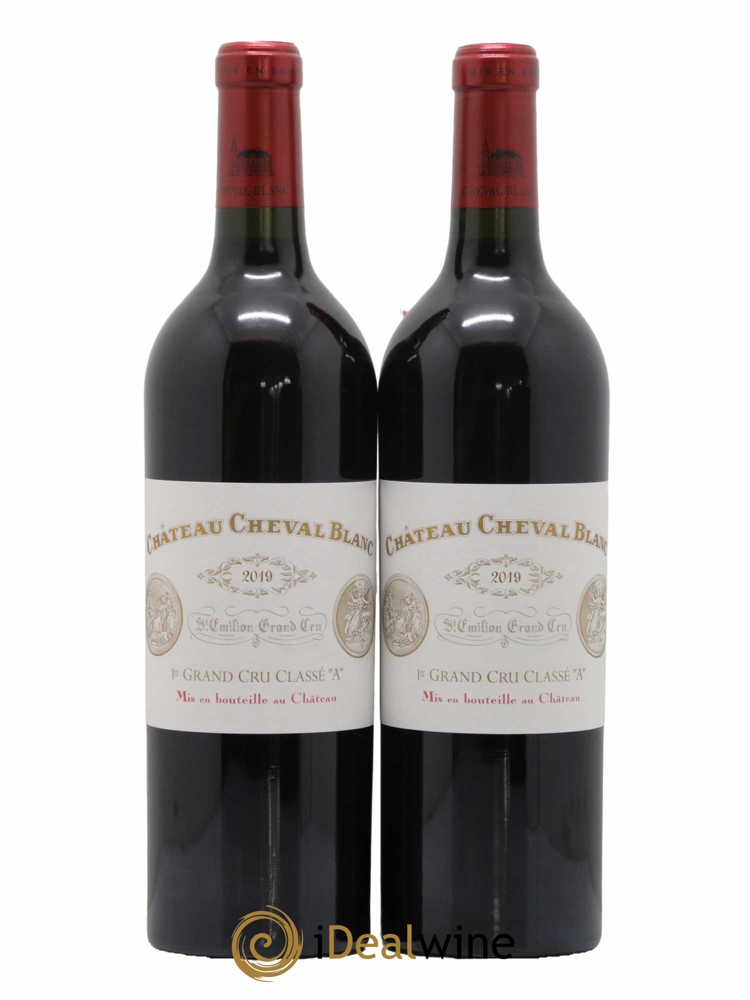 Château Cheval Blanc 1er Grand Cru Classé A 2019 - Lot de 2 bouteilles - 0
