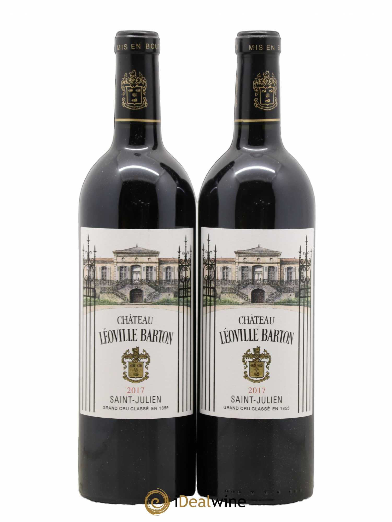 Château Léoville Barton 2ème Grand Cru Classé 2017 - Lot de 2 bouteilles - 0