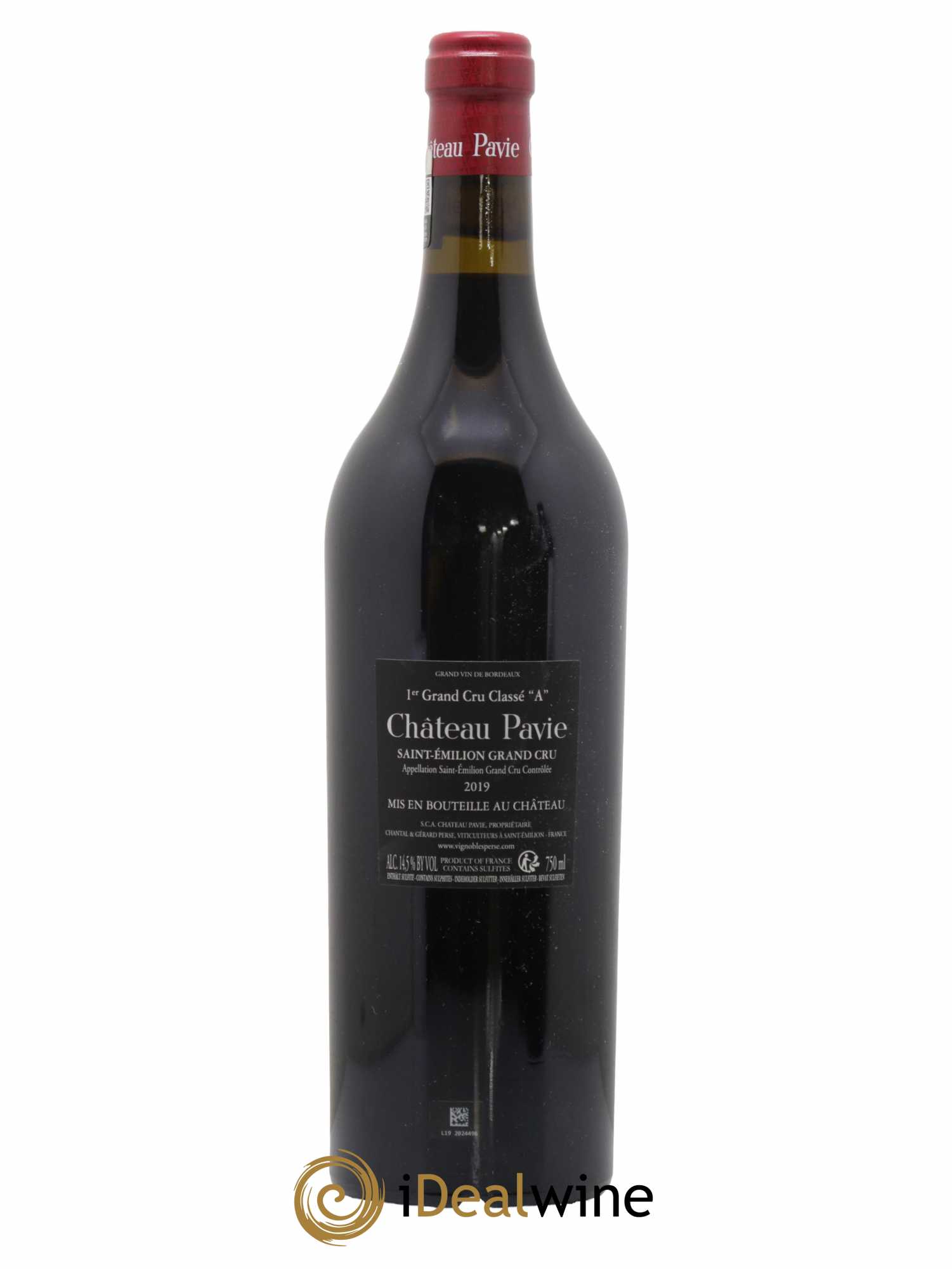 Château Pavie 1er Grand Cru Classé A 2019 - Lot de 1 bouteille - 1