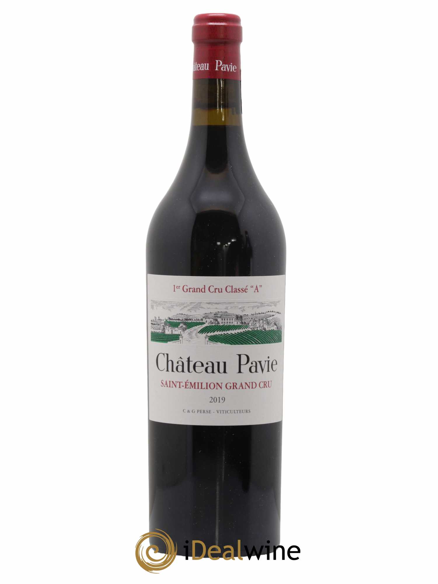 Château Pavie 1er Grand Cru Classé A 2019 - Lot de 1 bouteille - 0