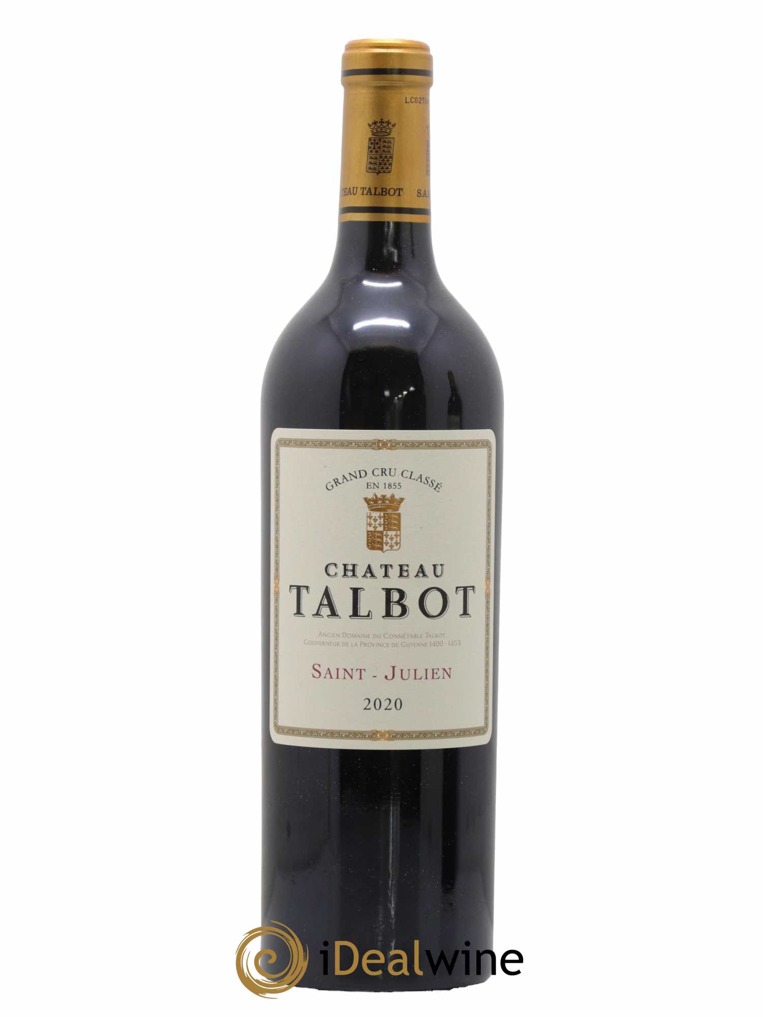 Château Talbot 4ème Grand Cru Classé 2020 - Lot de 1 bouteille - 0