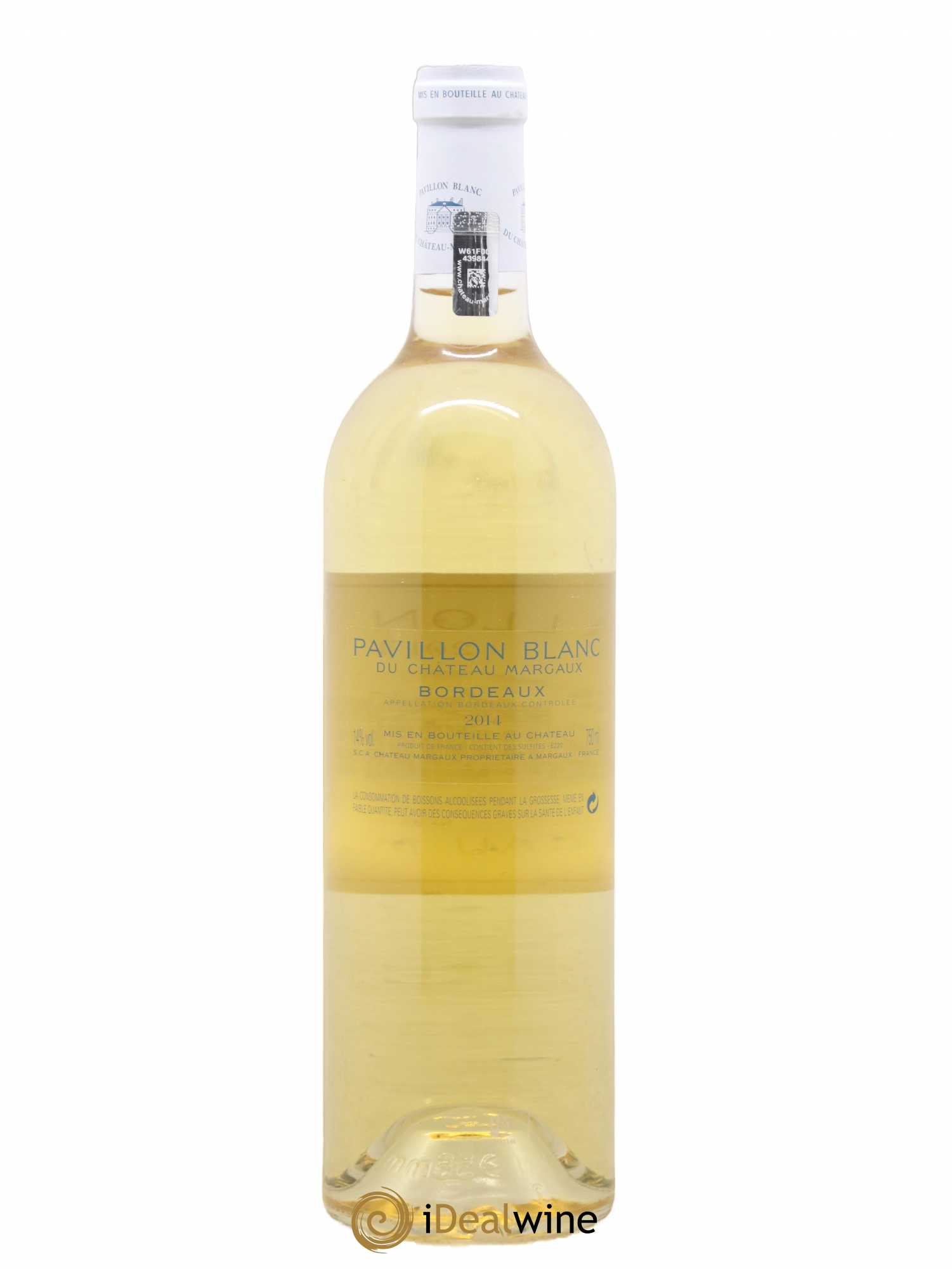 Pavillon Blanc du Château Margaux 2014 - Lot de 1 bouteille - 1