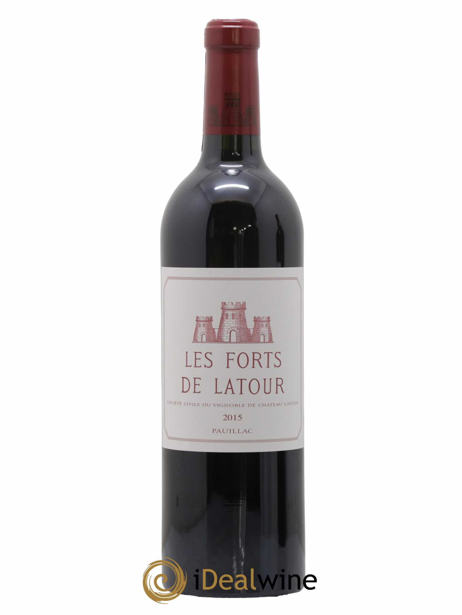 Les Forts de Latour Second Vin 2015 - Lot de 1 bouteille - 0