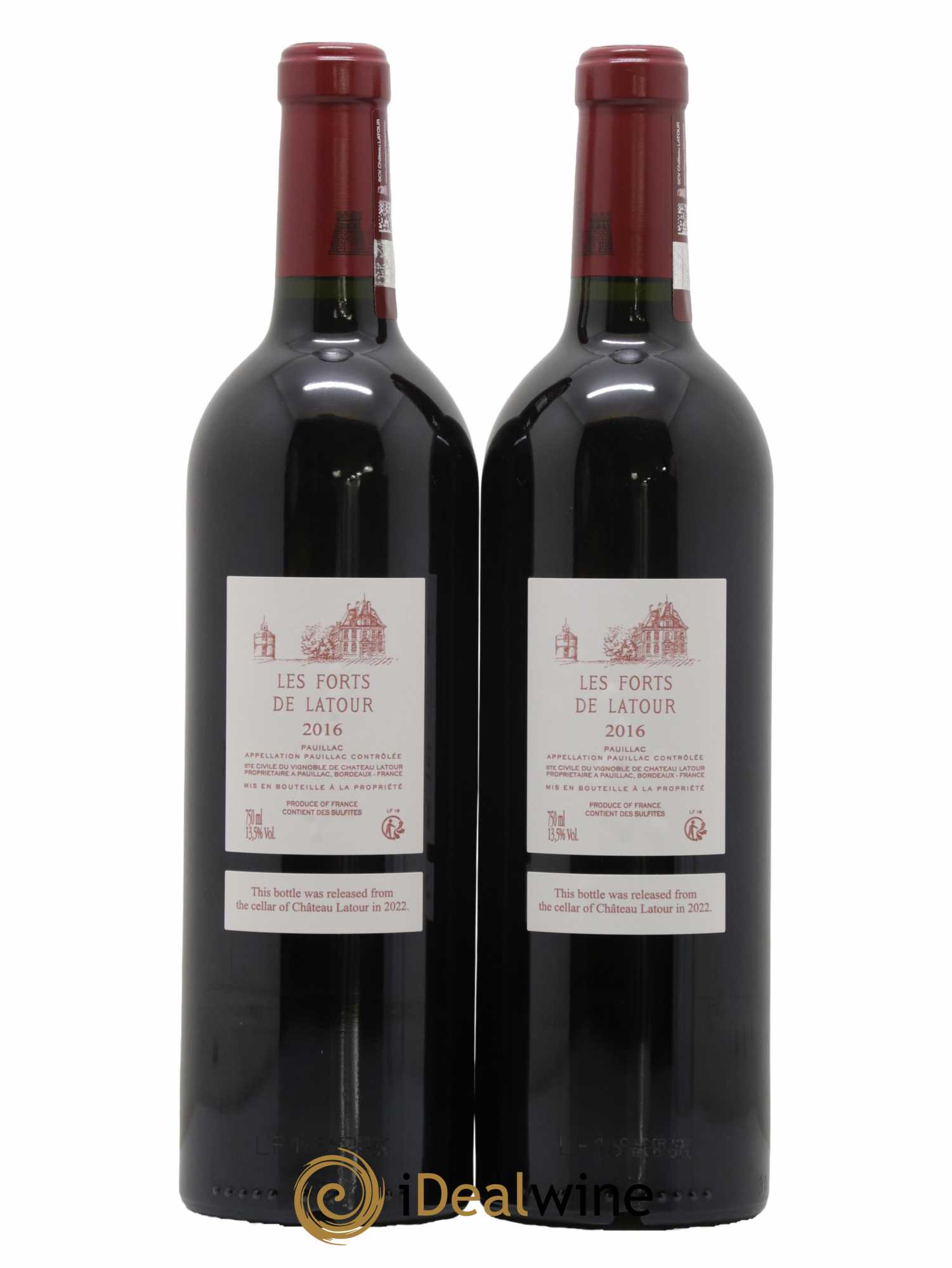 Les Forts de Latour Second Vin 2016 - Lot de 2 bouteilles - 1
