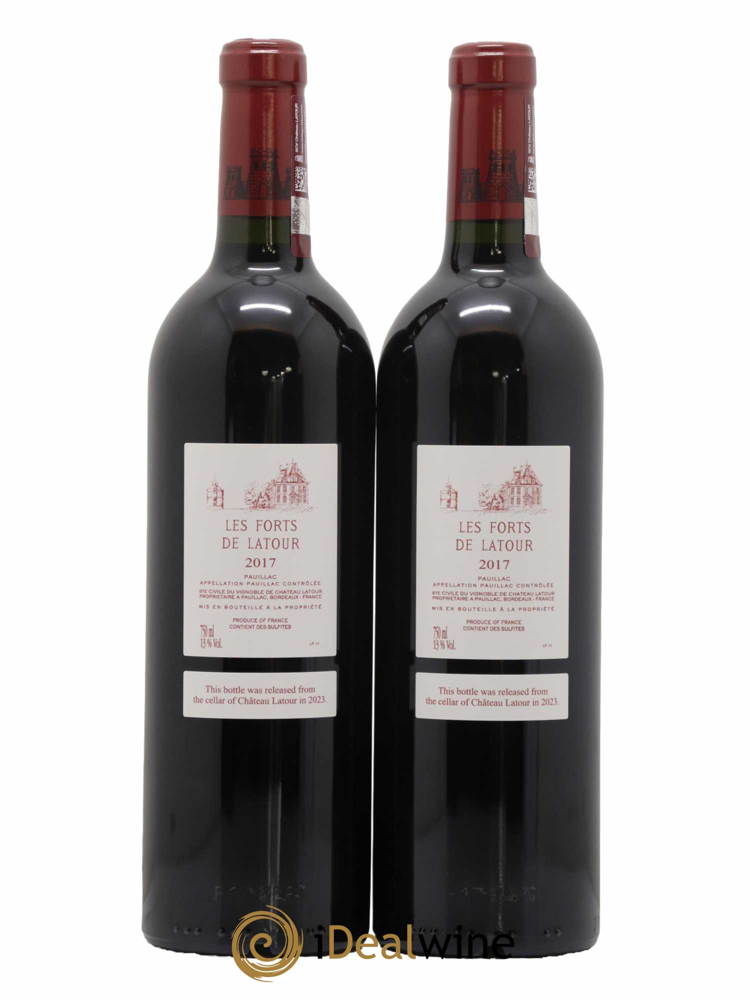 Les Forts de Latour Second Vin 2017 - Lot de 2 bouteilles - 1