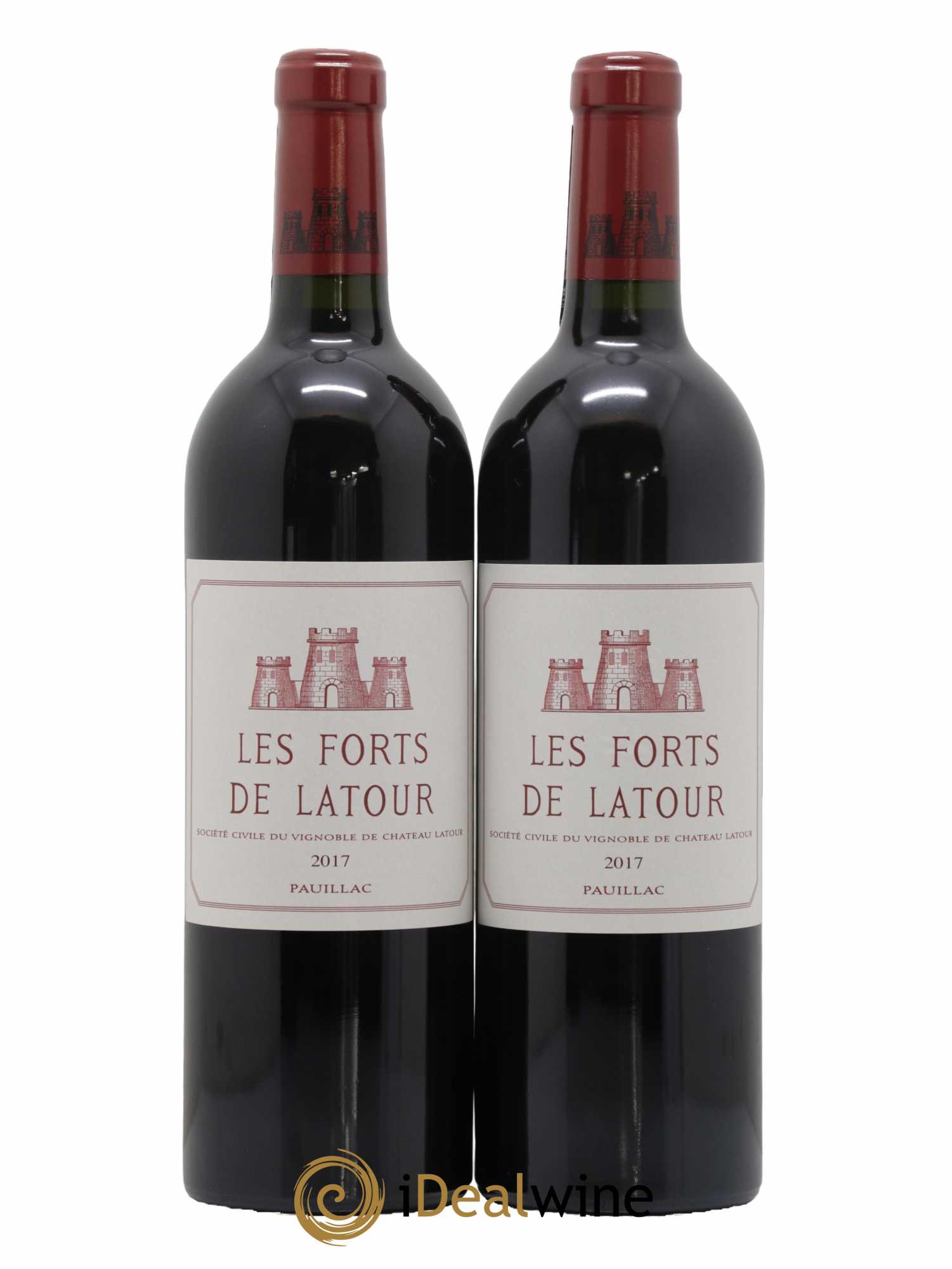 Les Forts de Latour Second Vin 2017 - Lot de 2 bouteilles - 0