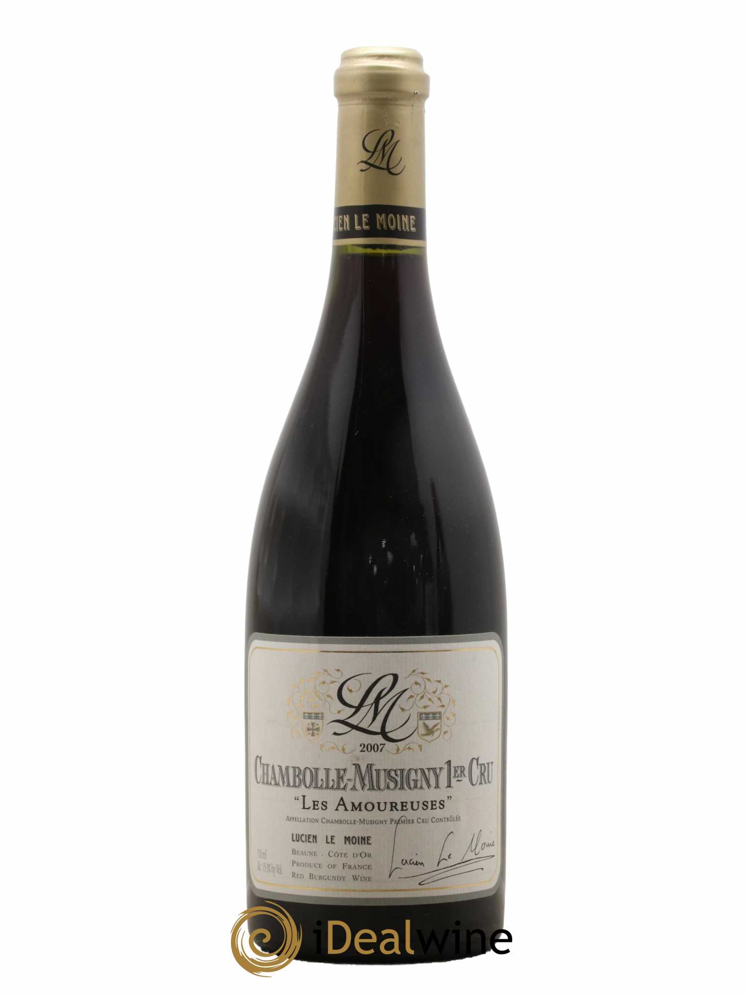 Chambolle-Musigny 1er Cru Les Amoureuses Lucien Le Moine 2007 - Lot de 1 bouteille - 0