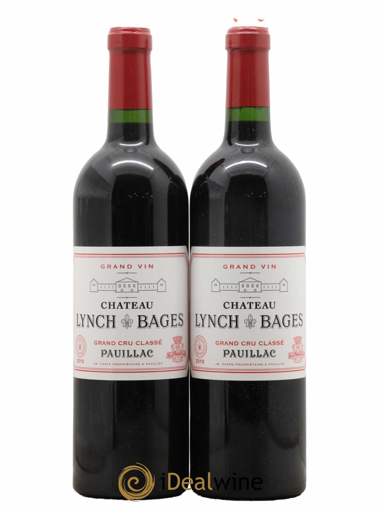 Château Lynch Bages 5ème Grand Cru Classé 2010 - Lot de 2 bouteilles - 0