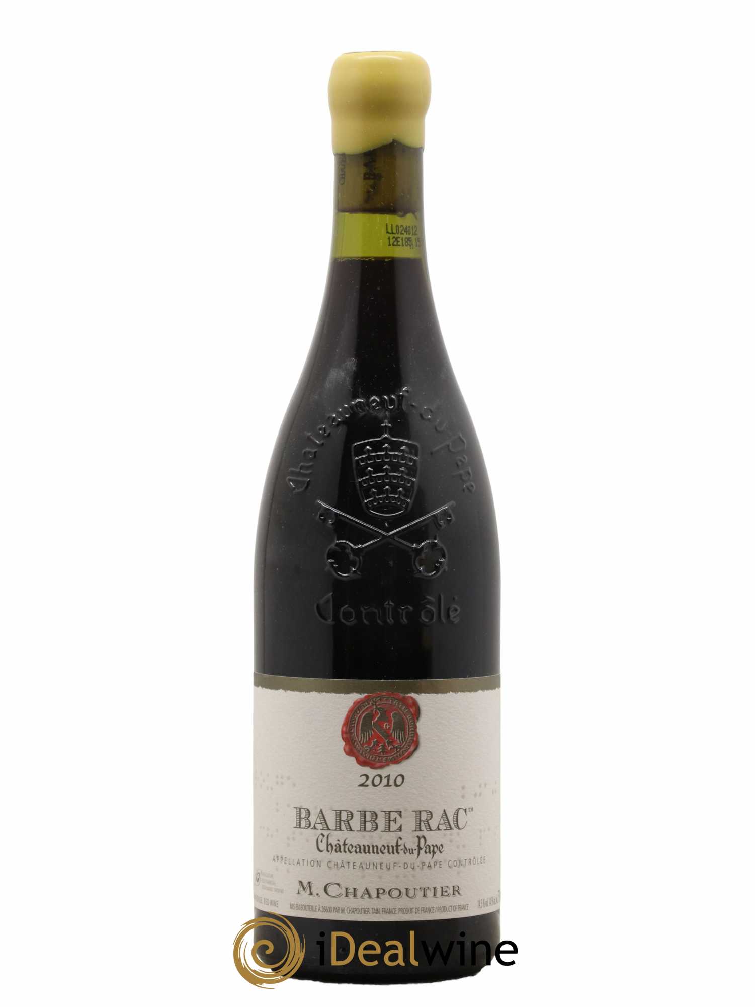 Châteauneuf-du-Pape Barbe Rac Chapoutier 2010 - Lot de 1 bouteille - 0