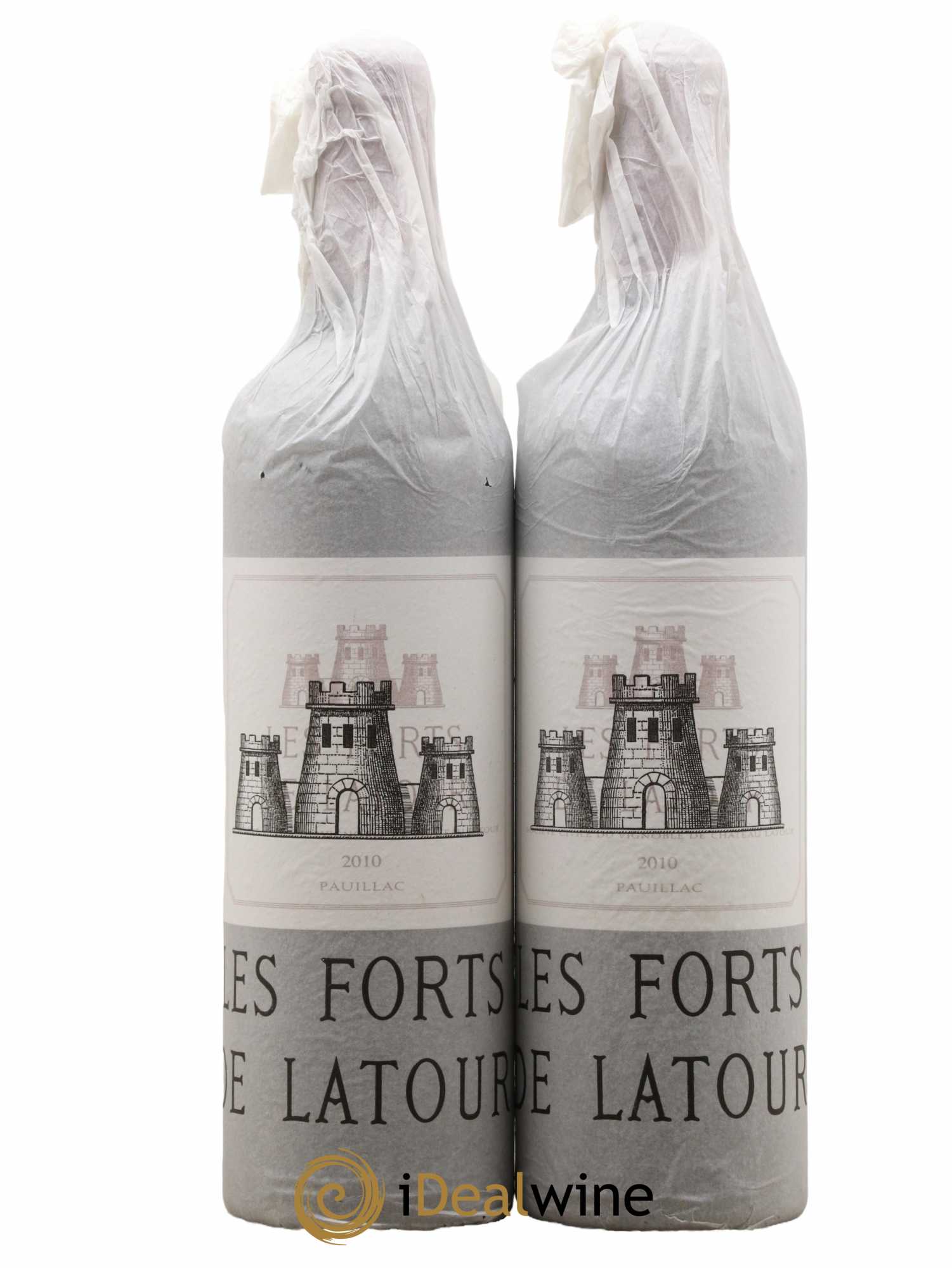 Les Forts de Latour Second Vin 2010 - Posten von 2 Flaschen - 2