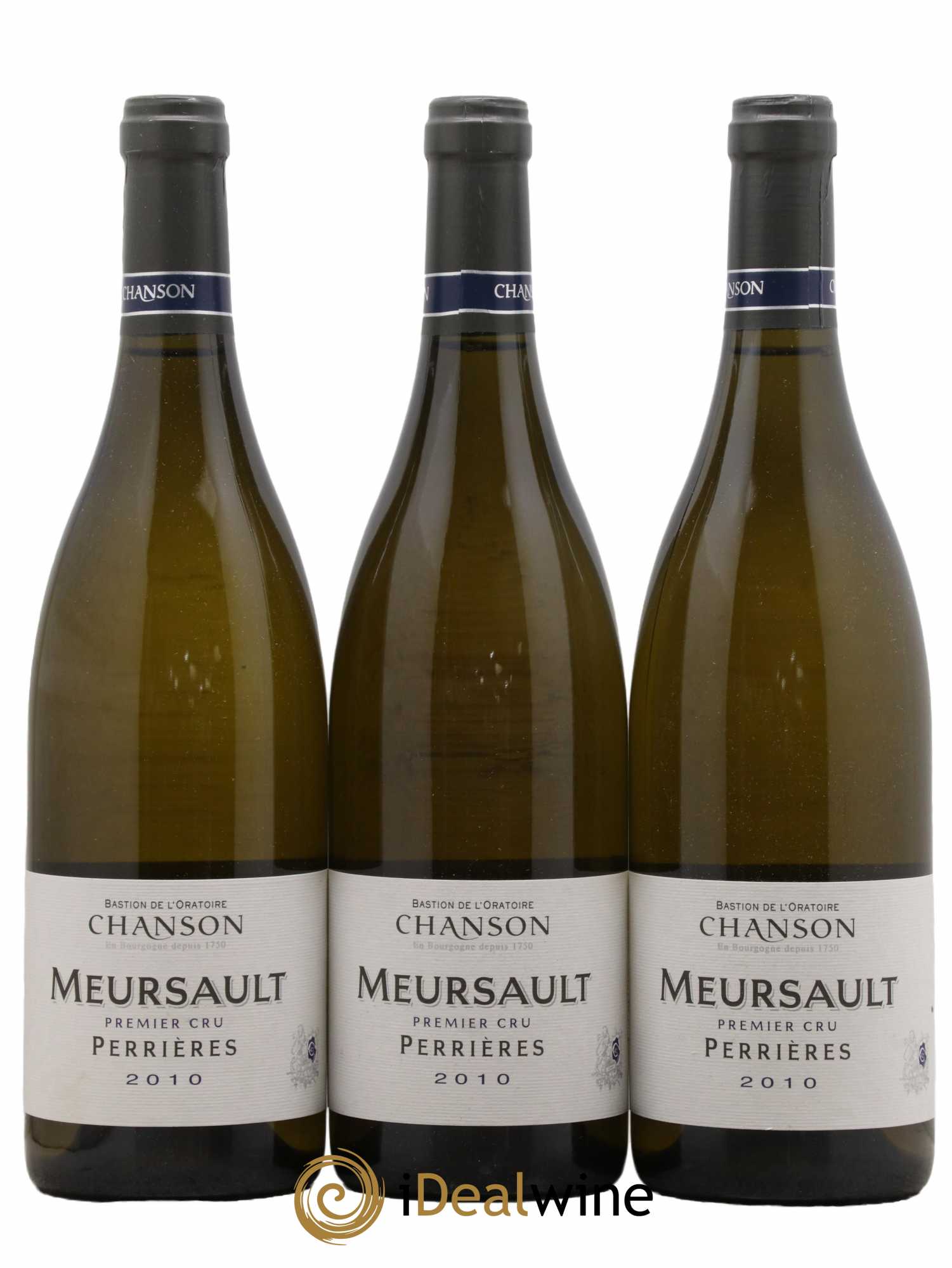 Meursault 1er Cru Les Perrières Chanson 2010 - Lot de 3 bouteilles - 0