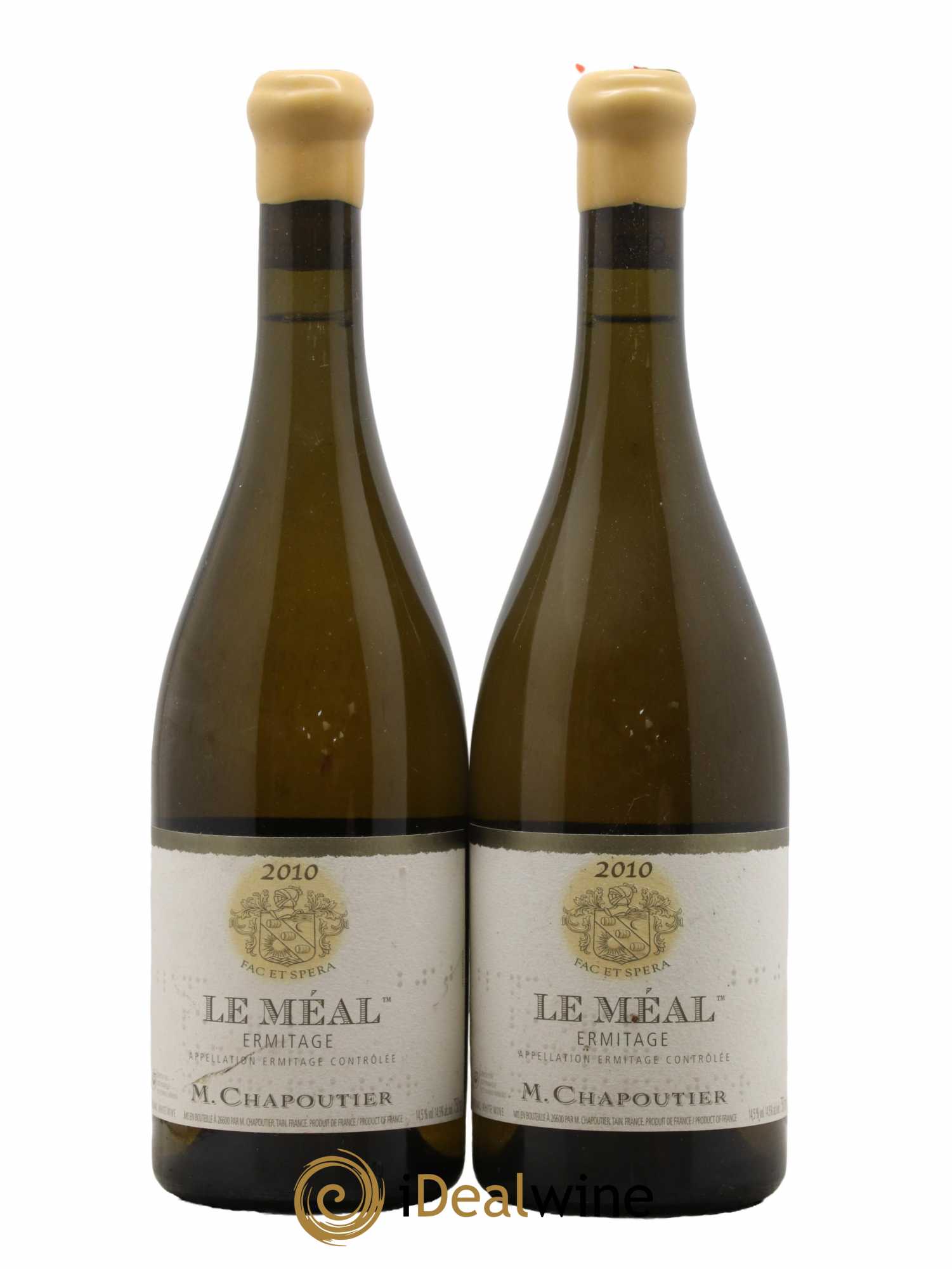 Hermitage Ermitage Le Méal Chapoutier 2010 - Lot de 2 bouteilles - 0