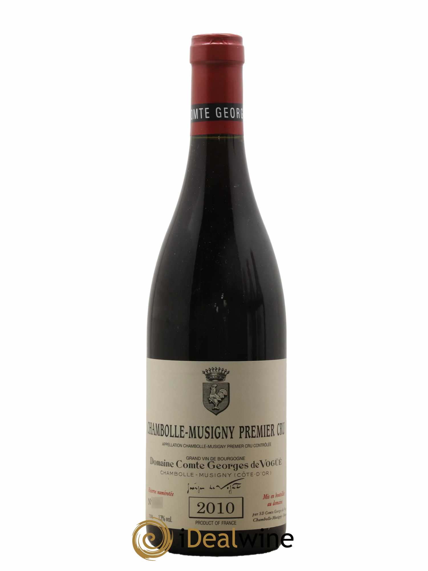 Chambolle-Musigny 1er Cru Comte Georges de Vogüé 2010 - Lot de 1 bouteille - 0