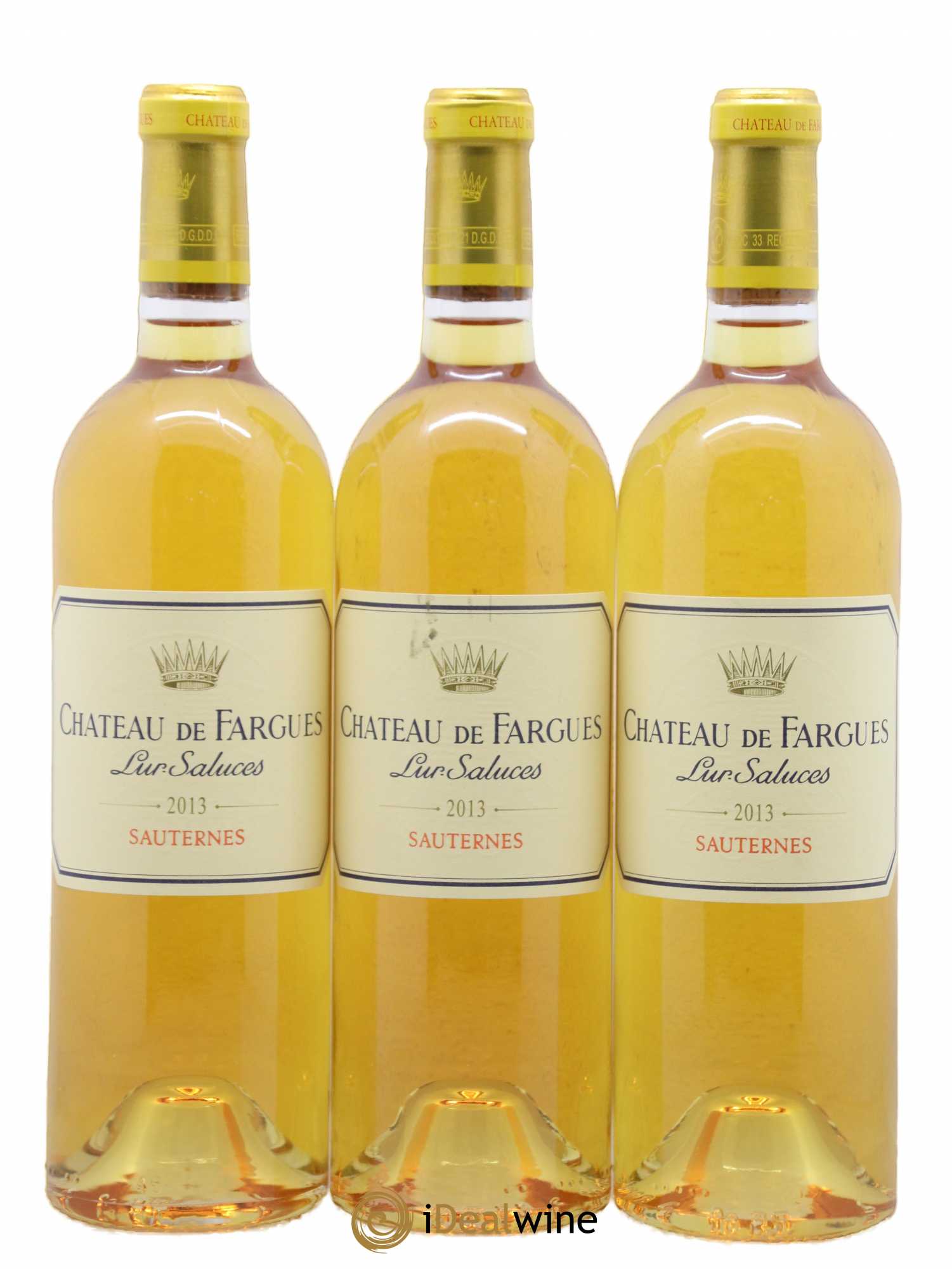 Château de Fargues 2013 - Lotto di 3 bottiglie - 0