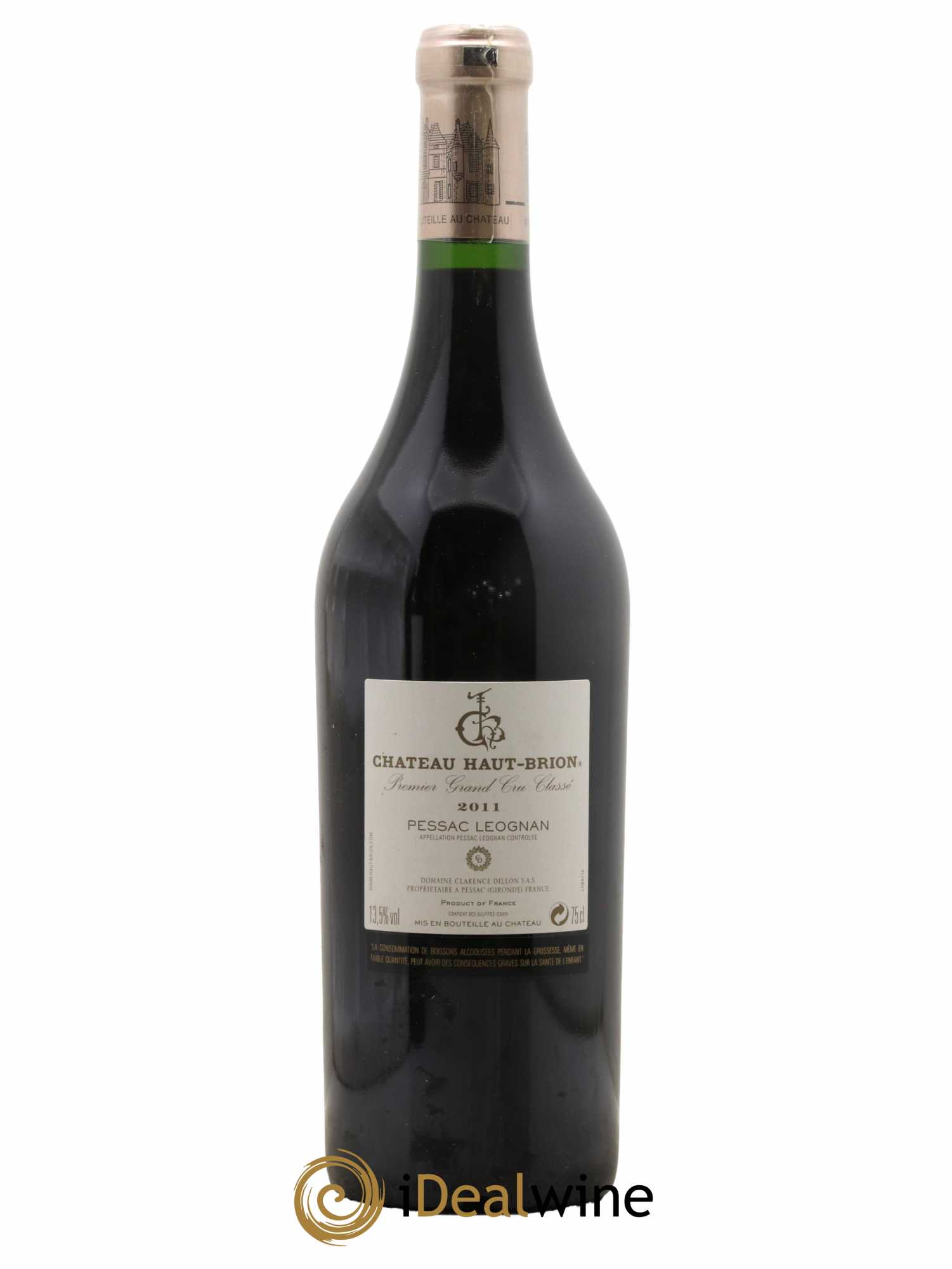 Château Haut Brion 1er Grand Cru Classé 2011 - Lot de 1 bouteille - 1