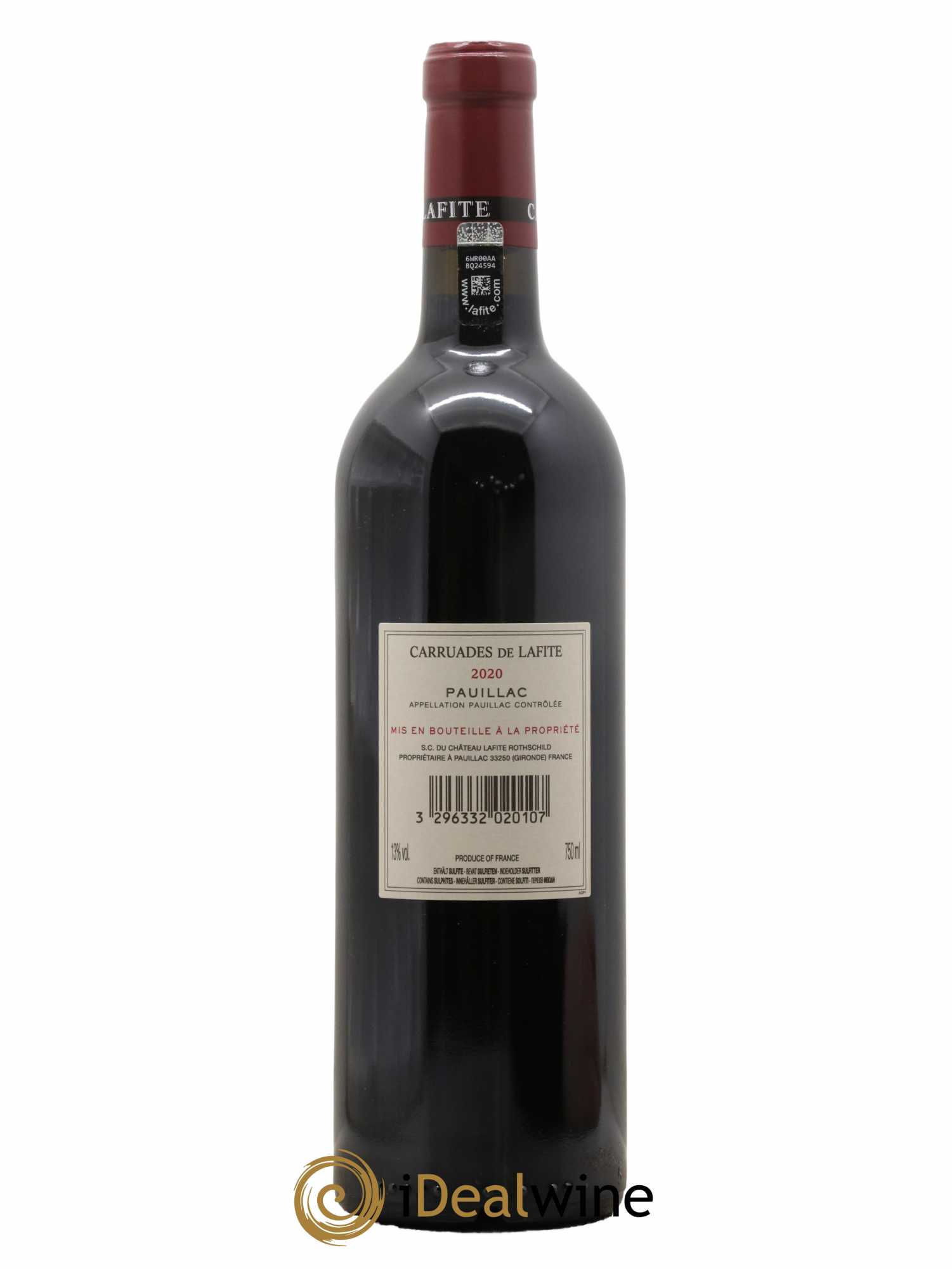 Carruades de Lafite Rothschild Second Vin 2020 - Lot de 1 bouteille - 1