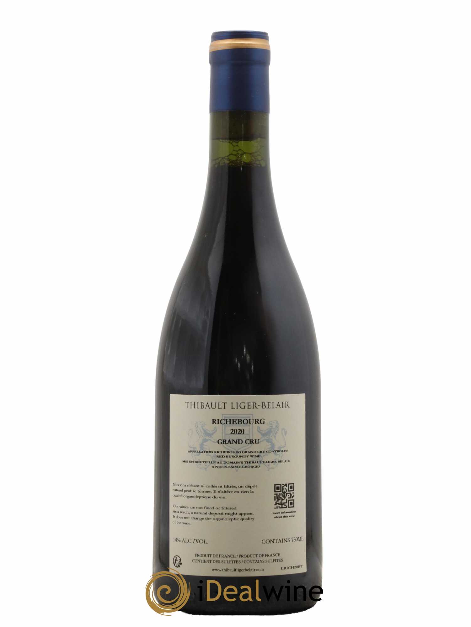 Richebourg Grand Cru Thibault Liger-Belair 2020 - Lot of 1 bottle - 1