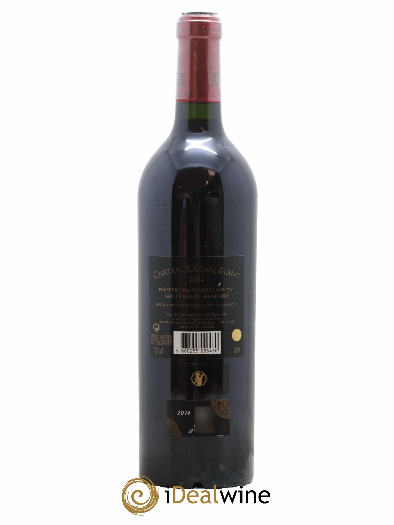 Château Cheval Blanc 1er Grand Cru Classé A 2014 - Lot de 1 bouteille - 1